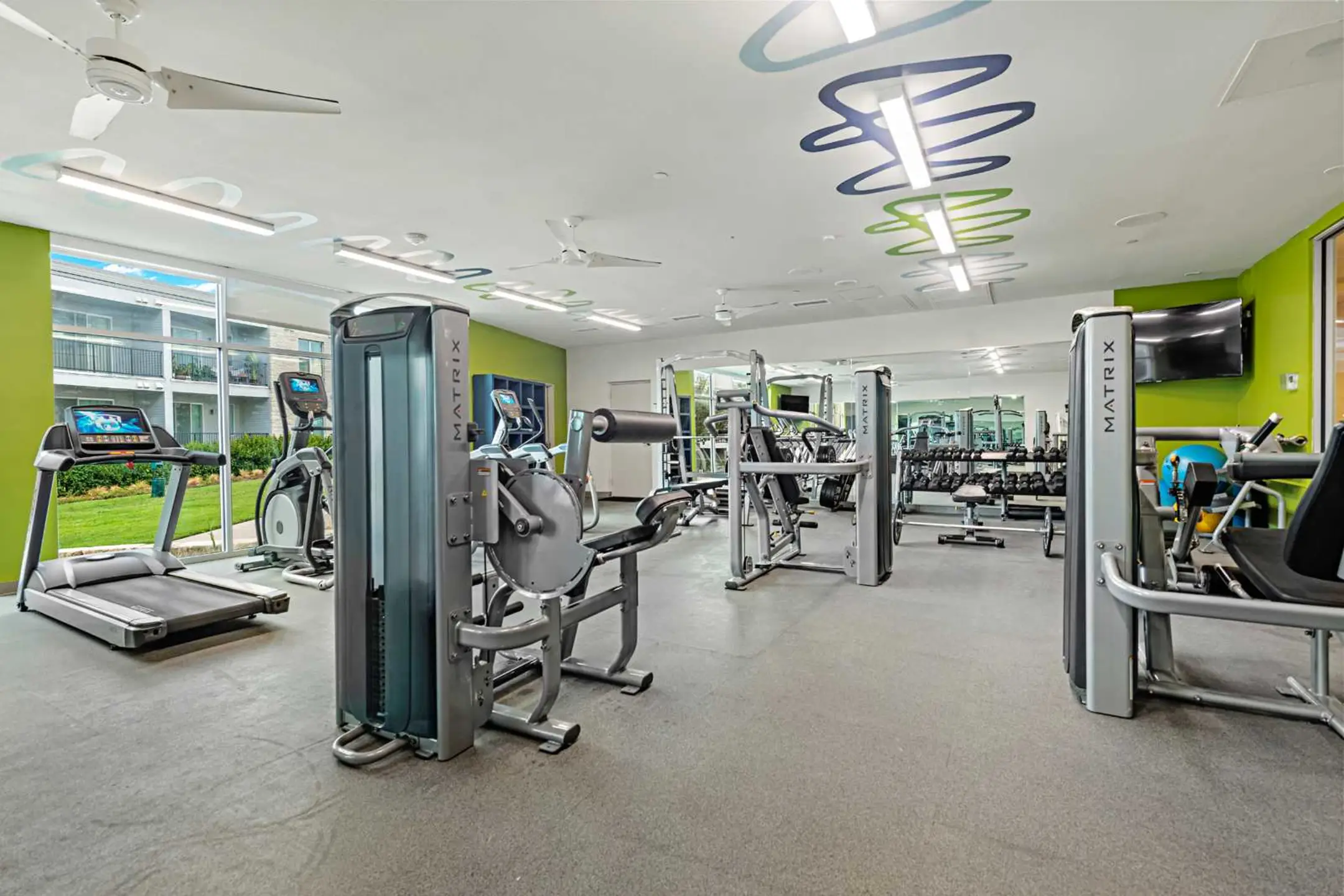 Fitness Weight Room - Edison Riverside - Austin, TX