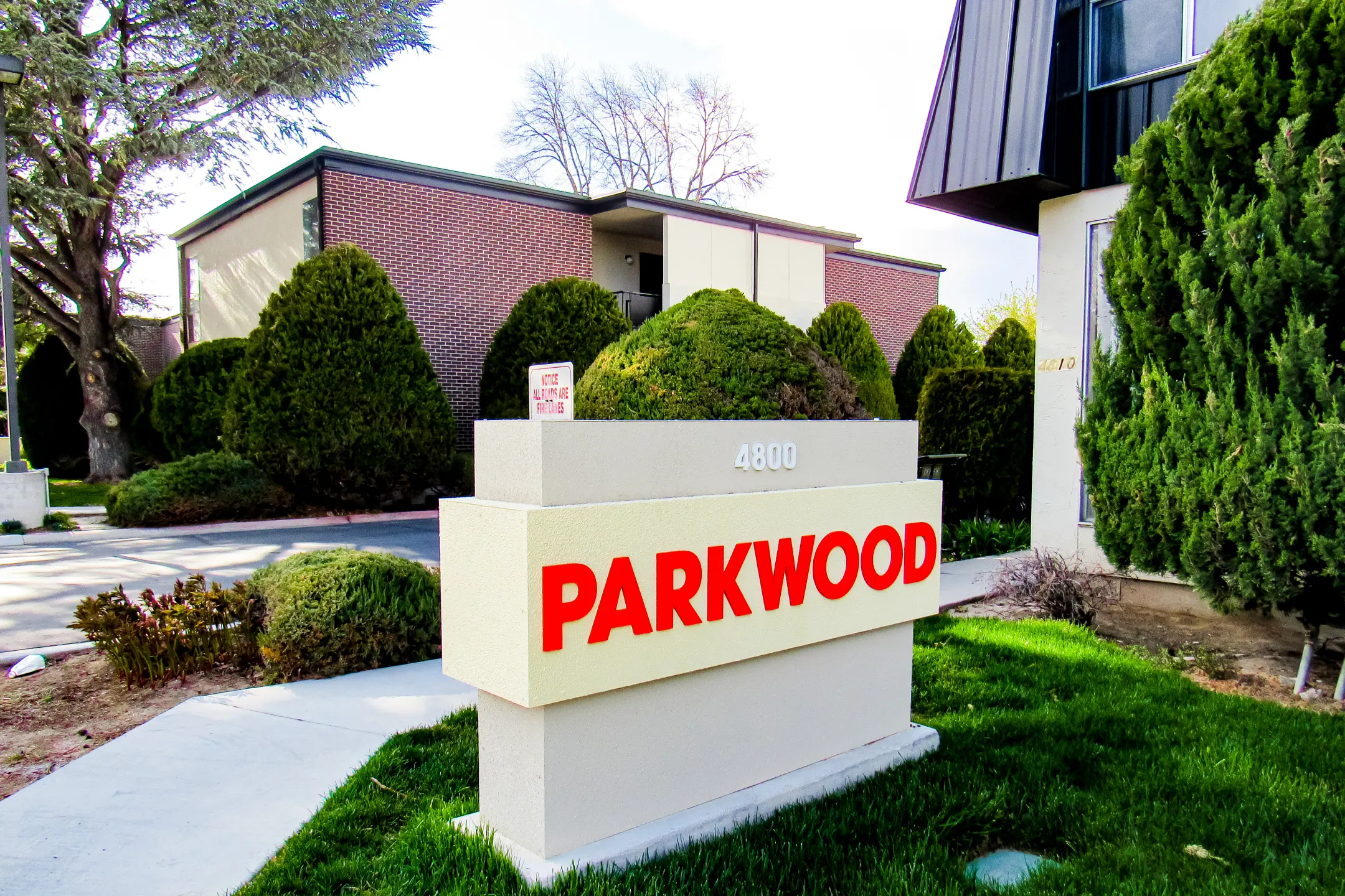 Community Signage - Parkwood Apartments - Boise, ID