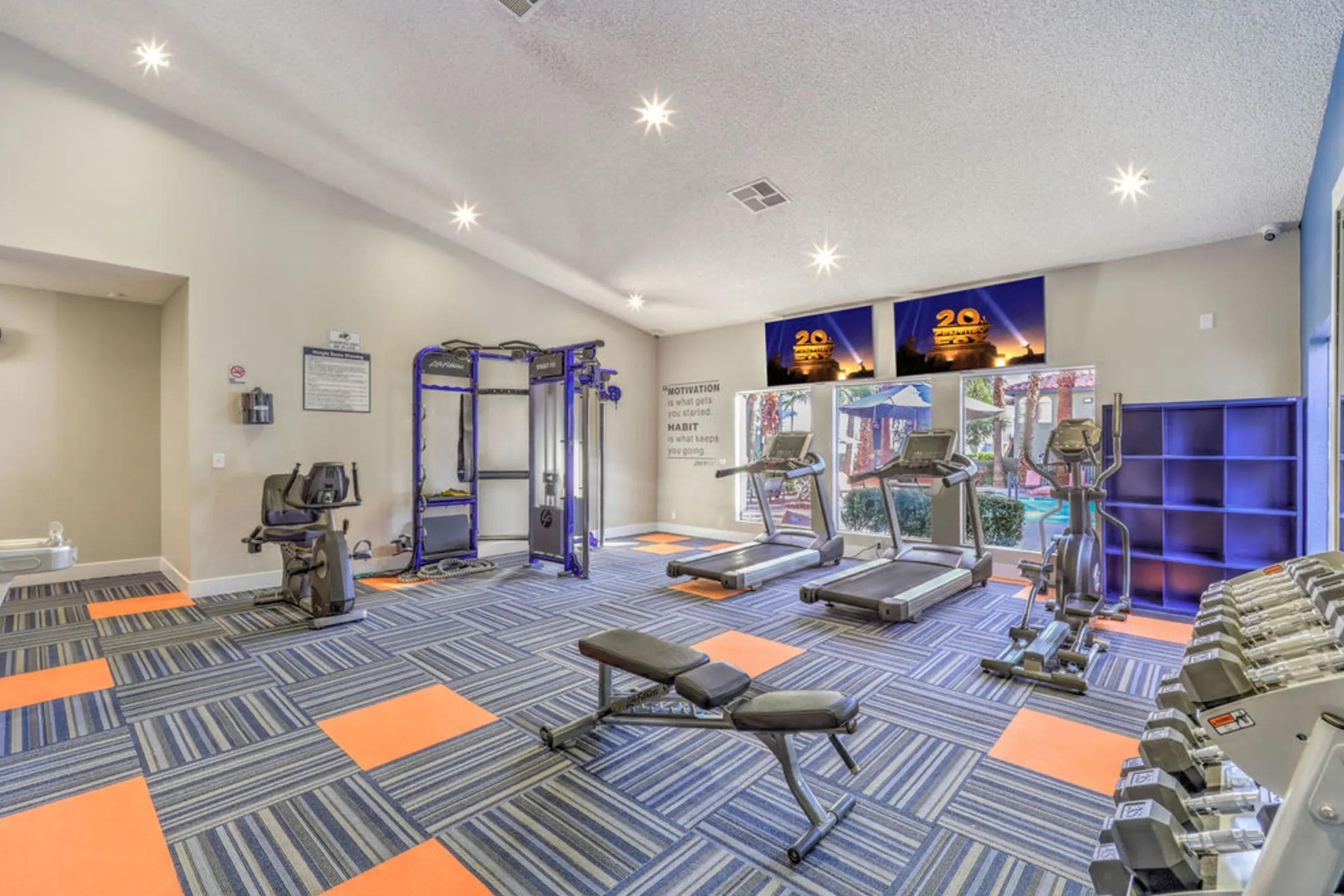 Fitness Weight Room - KD Place - Las Vegas, NV
