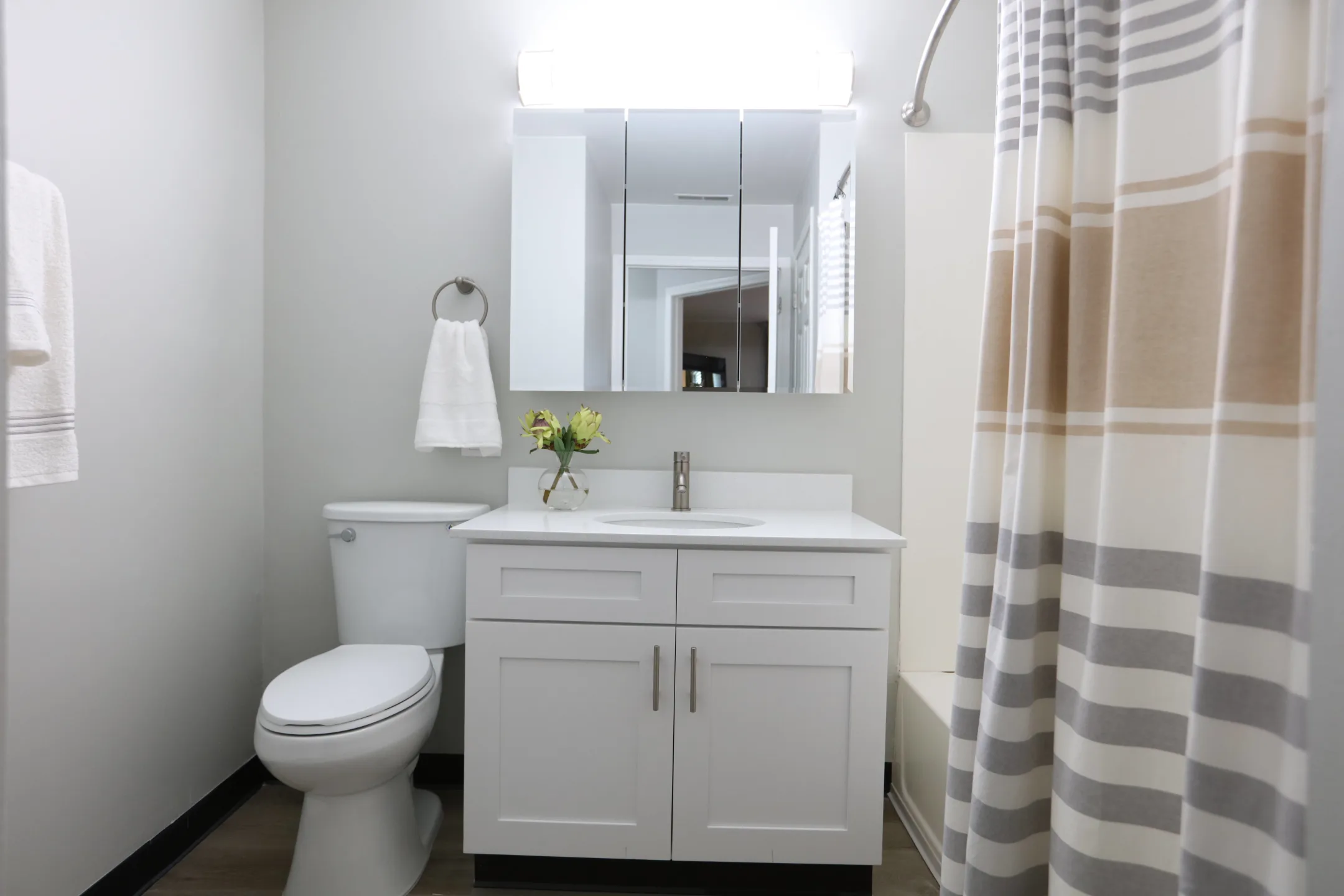 Bathroom - Evergreen Luxury Apartments - Merrillville, IN