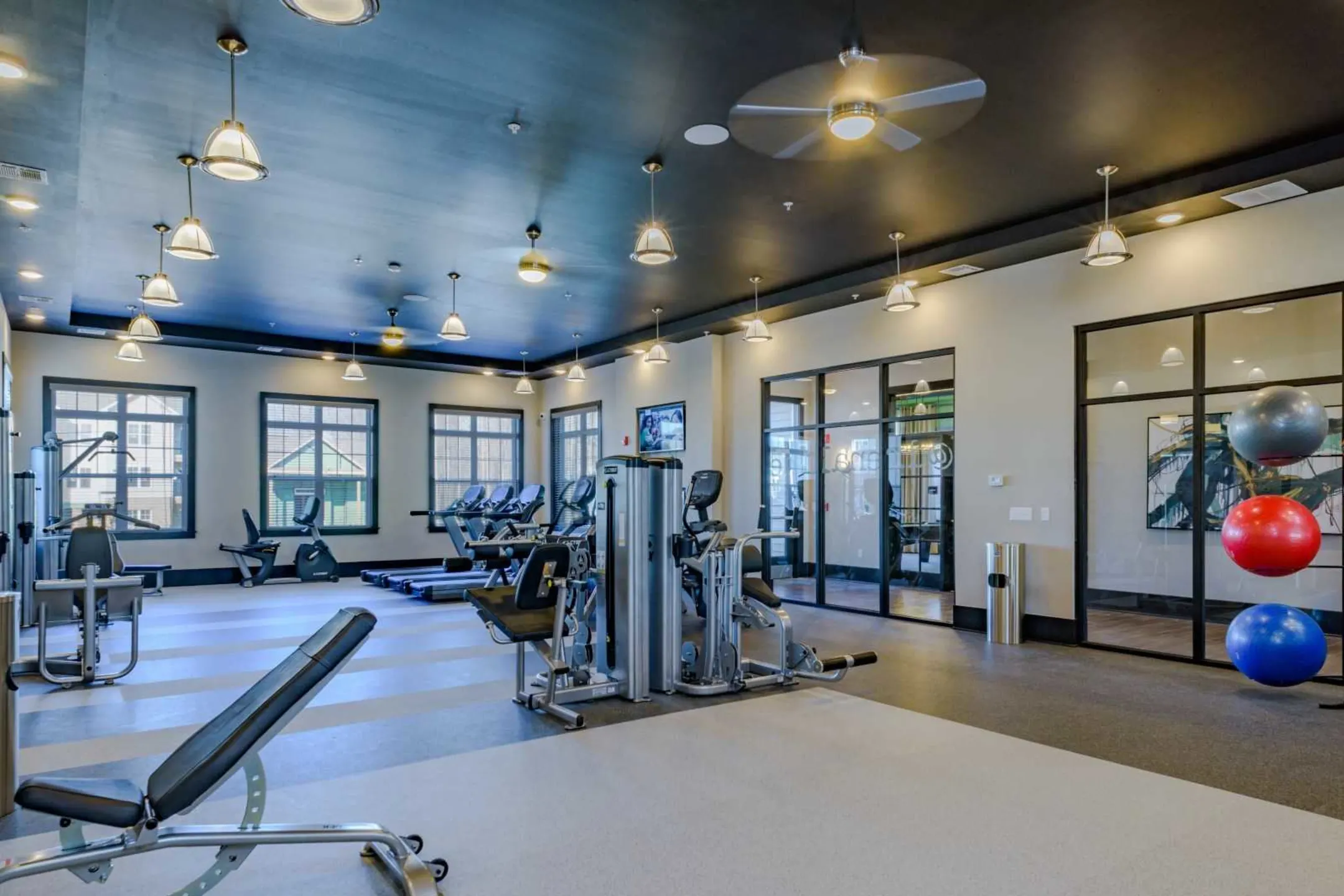 Fitness Weight Room - Abberly Square - Waldorf, MD