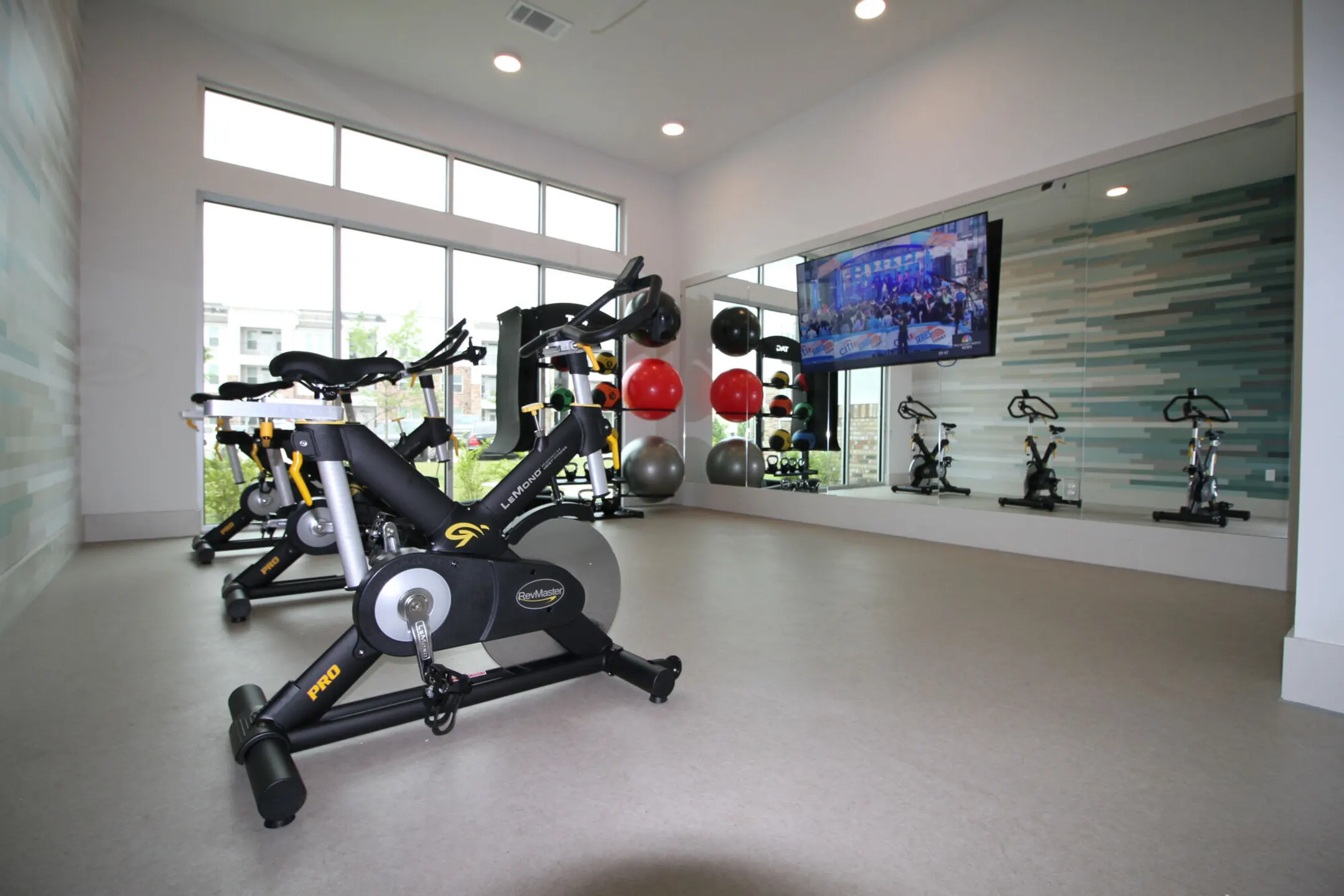 Fitness Weight Room - The Ovilla at Legacy Square - Red Oak, TX