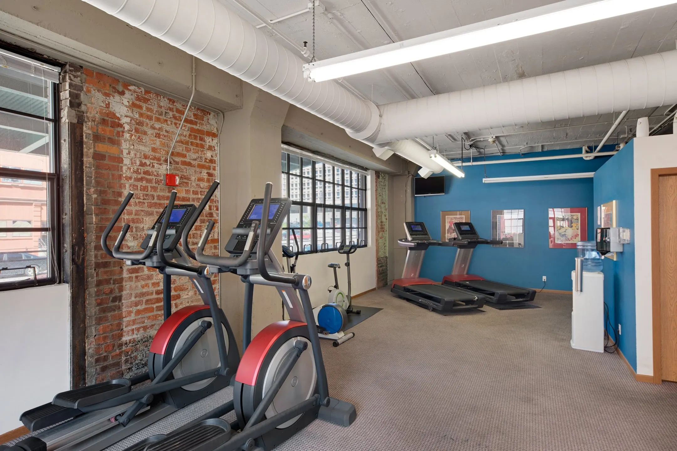 Fitness Weight Room - Skinner Macaroni Lofts - Omaha, NE