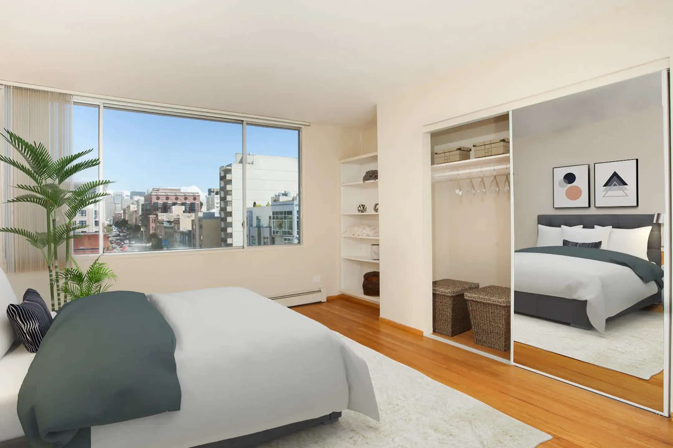 Bedroom - The Terraces - San Francisco, CA