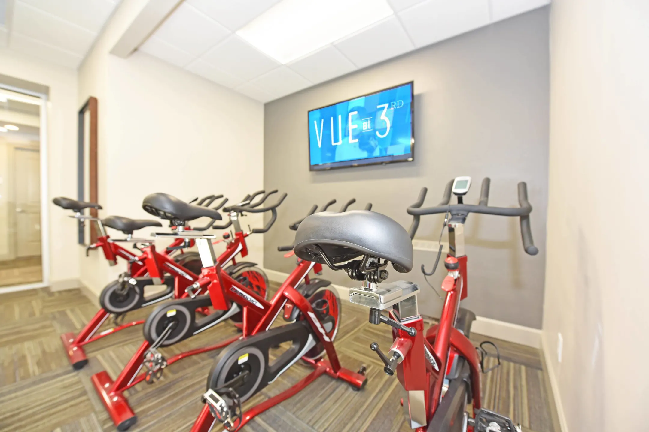 Fitness Weight Room - Vue at 3rd Street - Louisville, KY