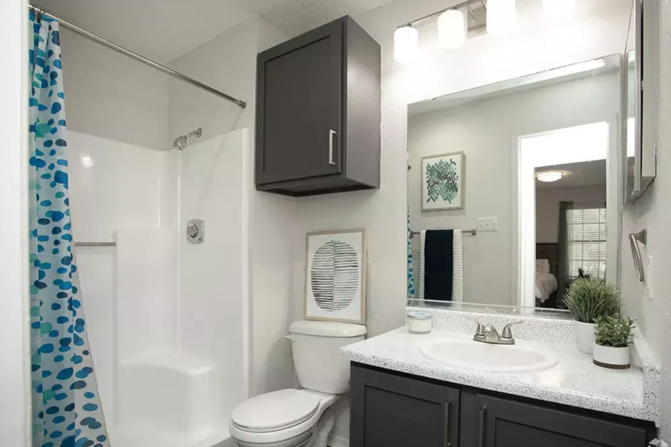 Bathroom - Peppermill Apartments - Universal City, TX