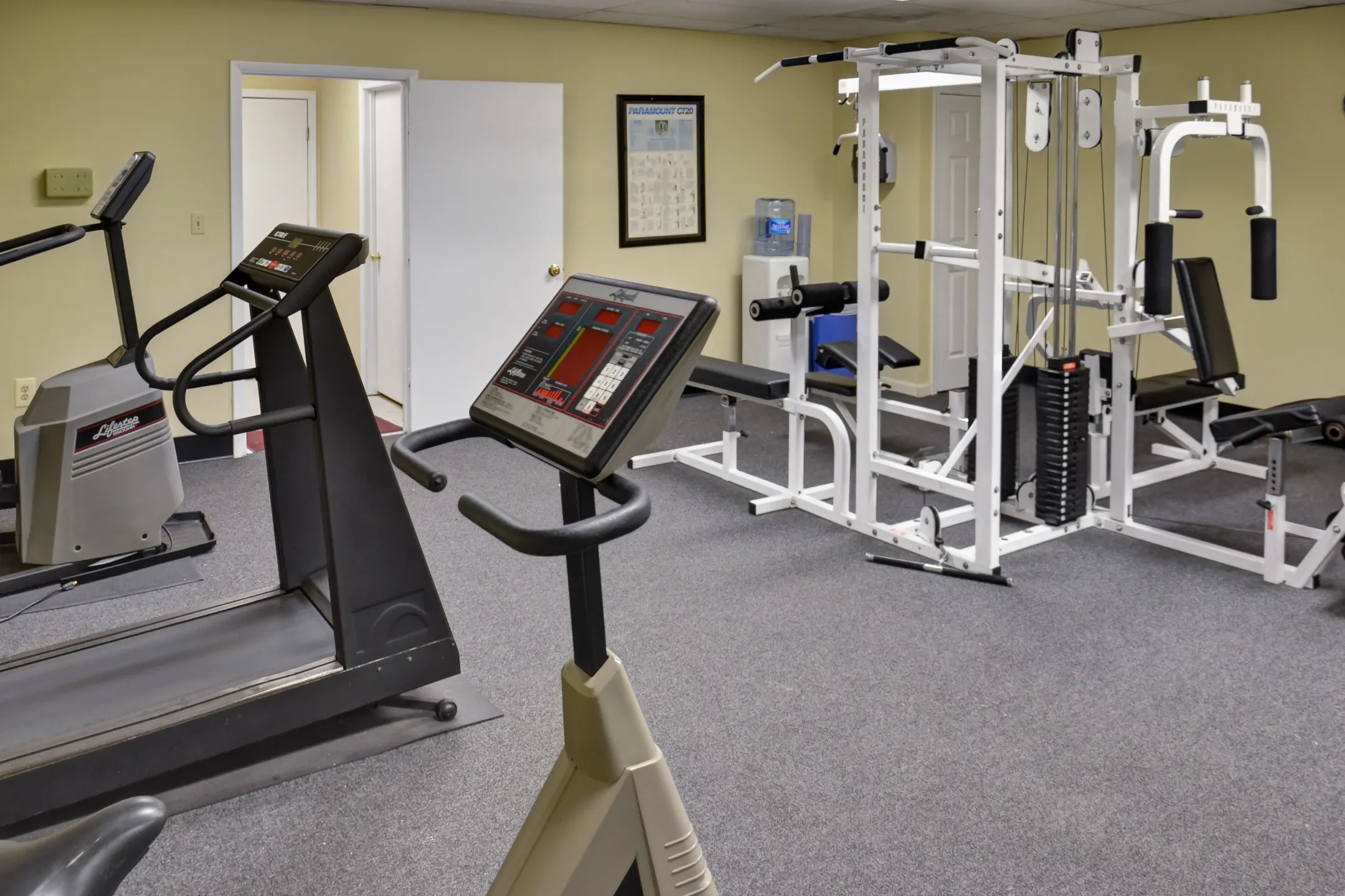 Fitness Weight Room - Carmel Plaza Apartments - Washington, DC
