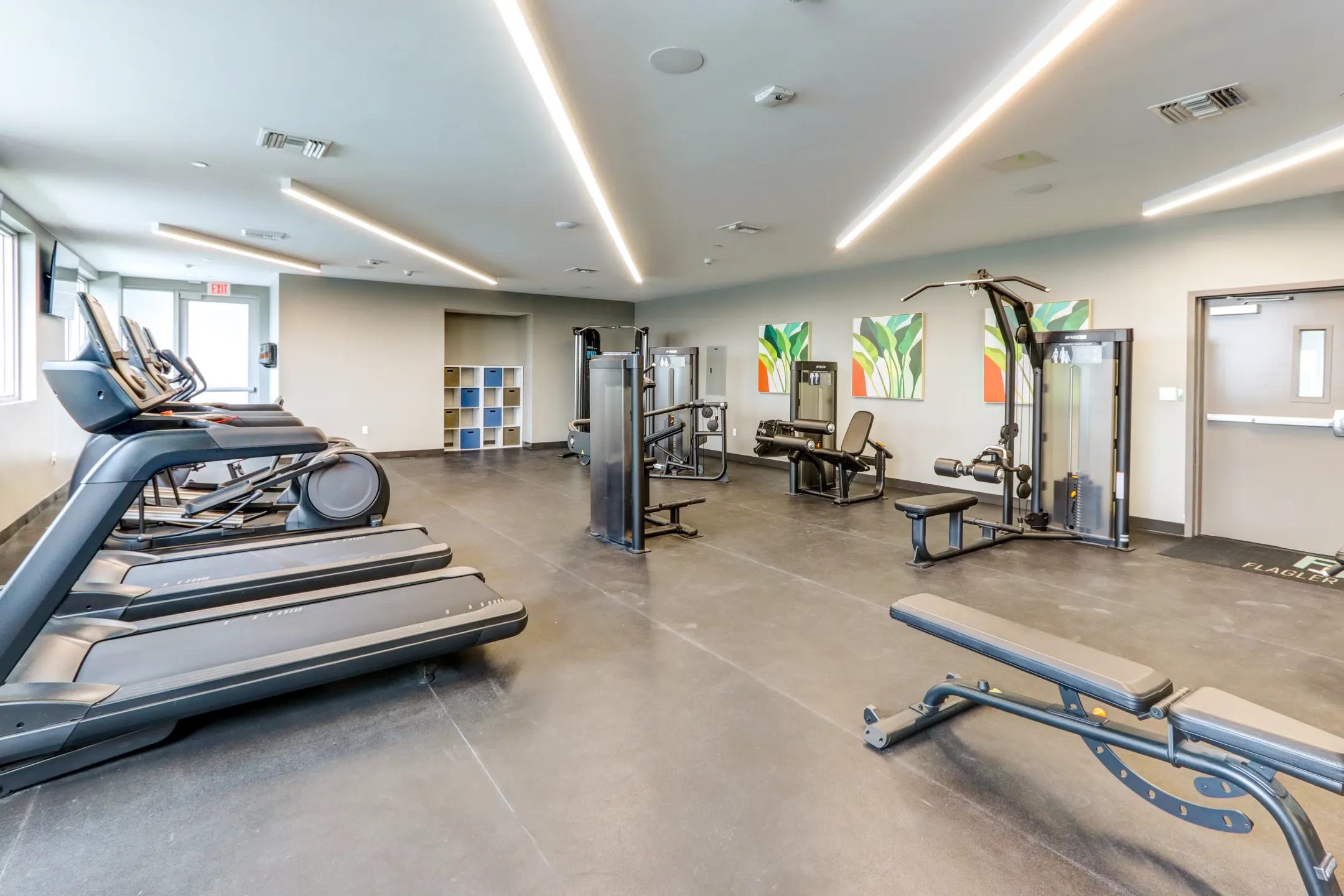 Fitness Weight Room - Flagler Oasis - Miami, FL