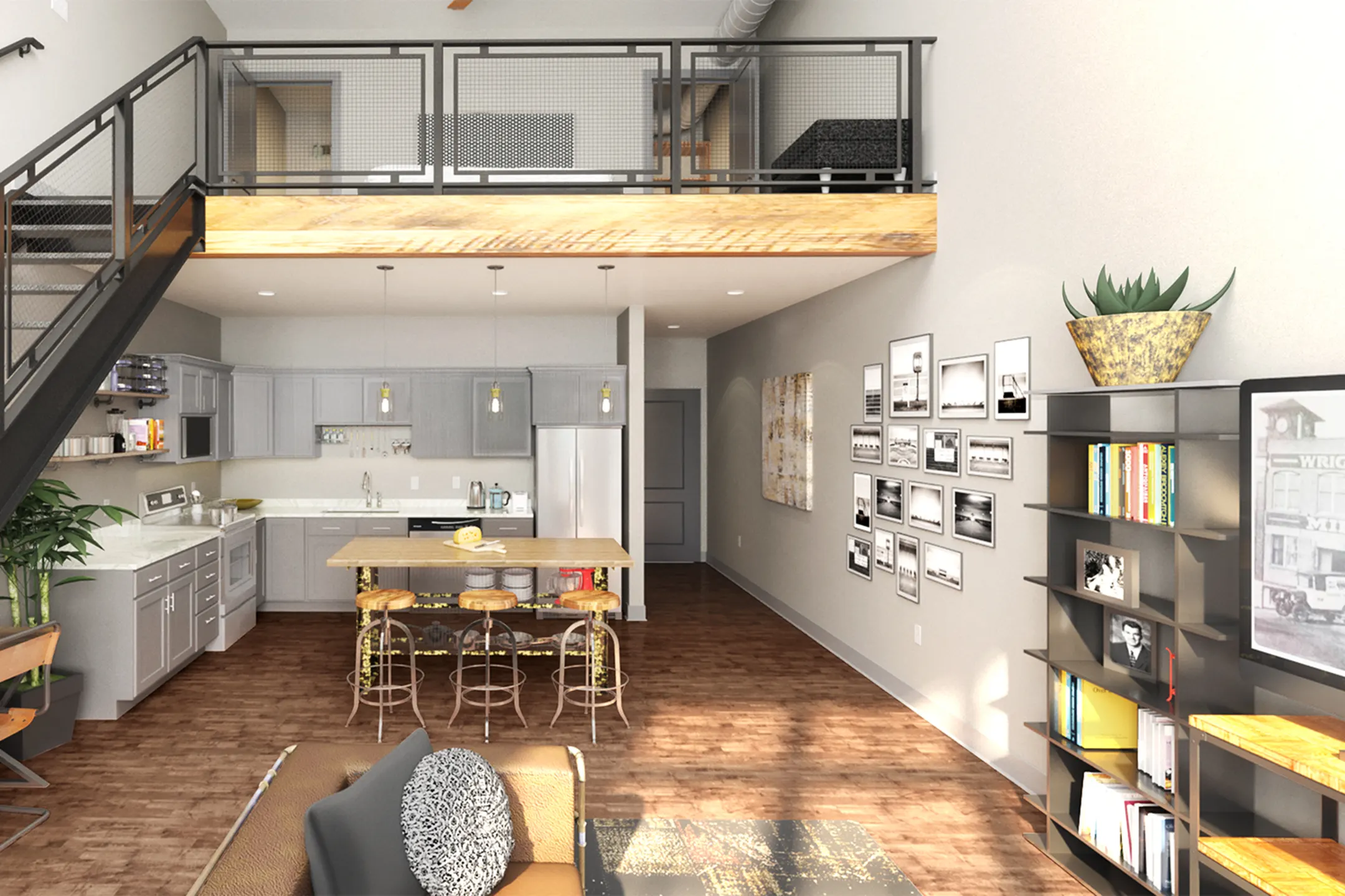 The Wright & Wagner Lofts Grand Building Apartments Beloit, WI 53511