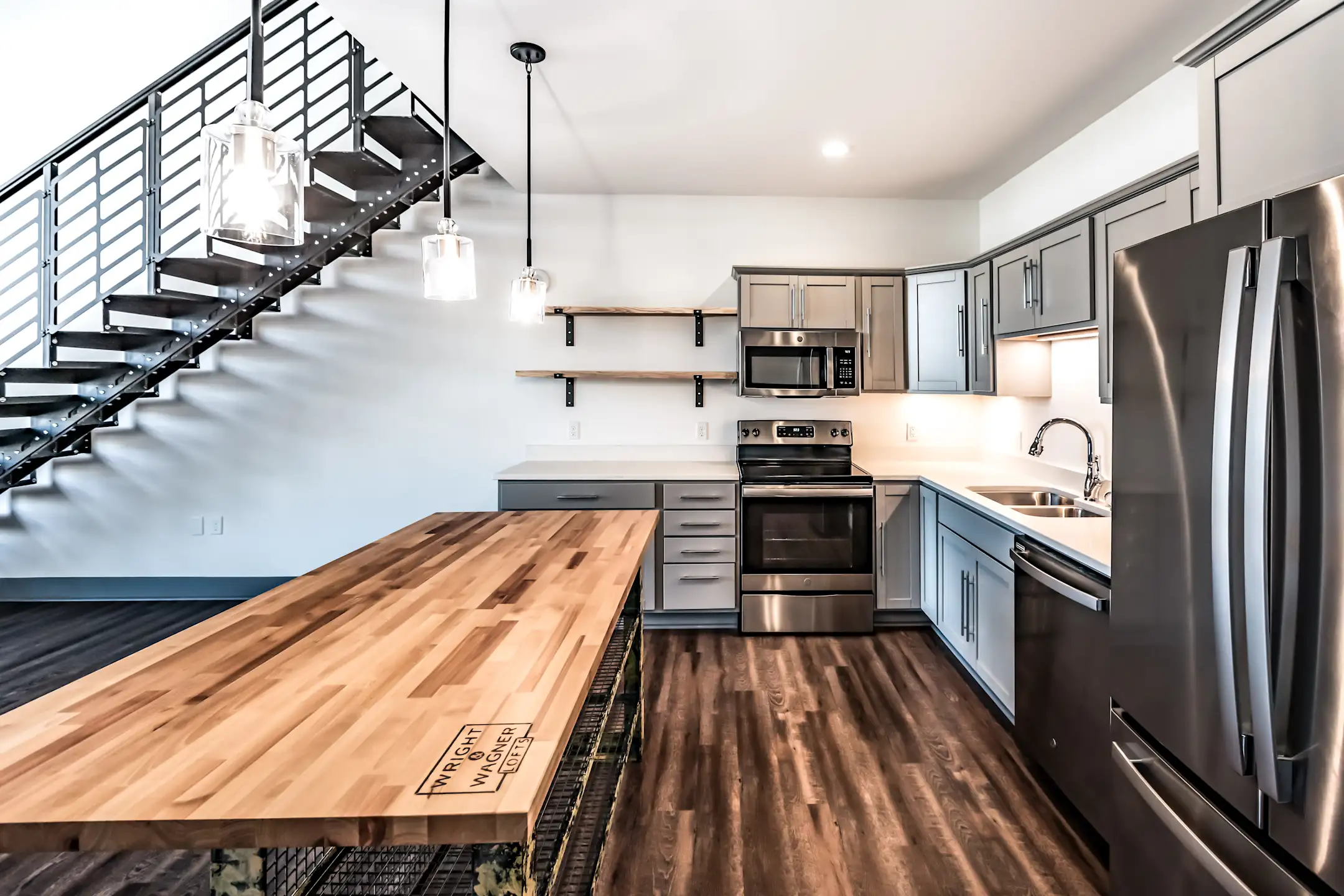 The Wright & Wagner Lofts Riverfront Building 206 West Grand Ave