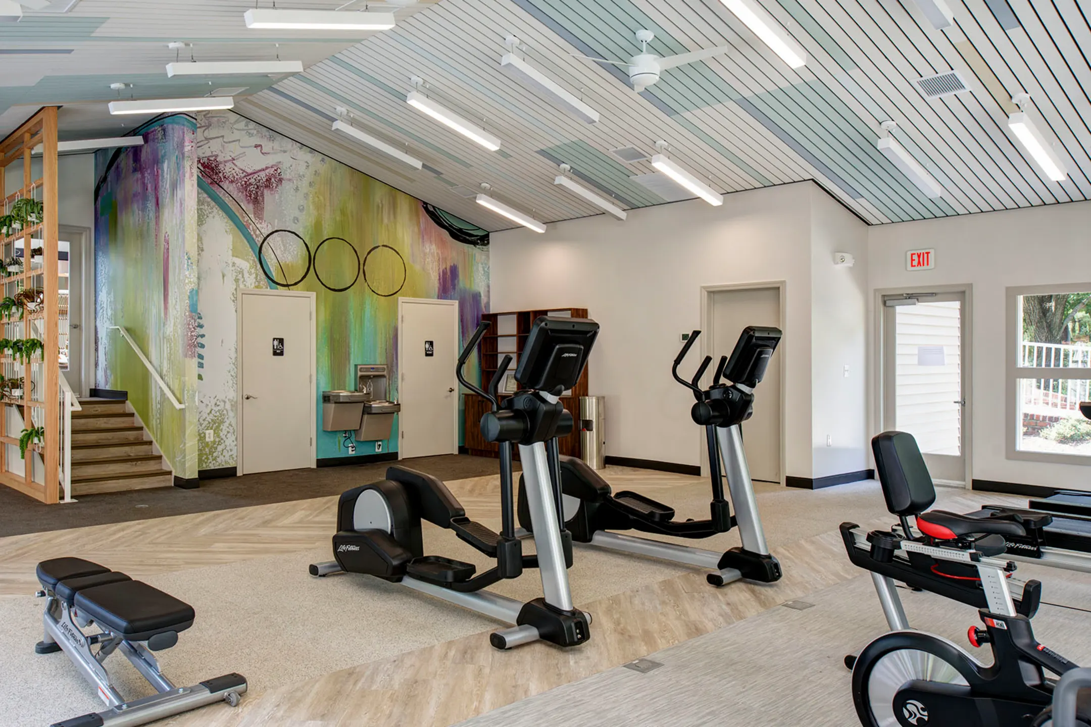 Fitness Weight Room - Burke Shire Commons Apartments - Burke, VA