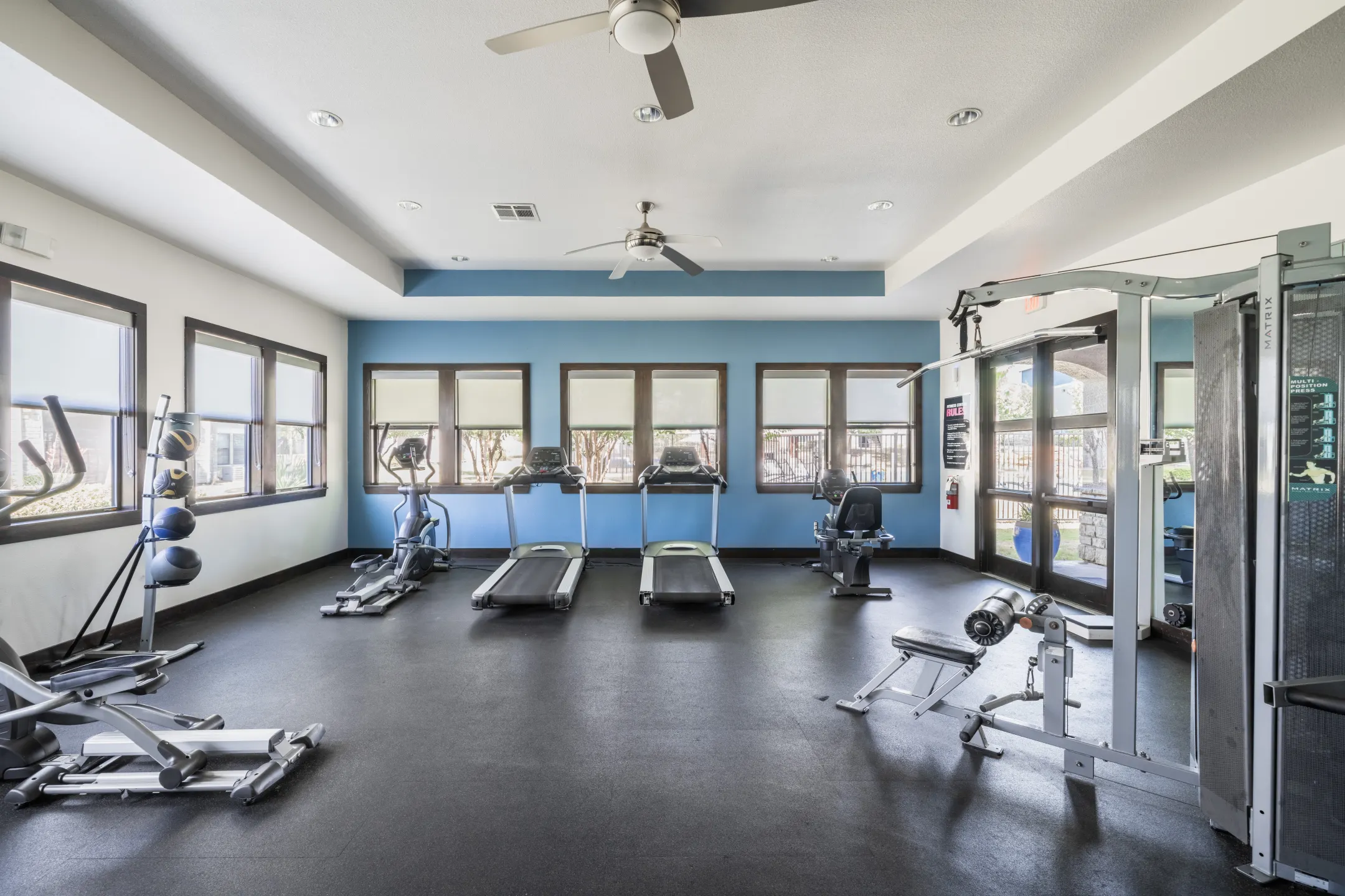 Fitness Weight Room - Verandas at Alamo Ranch - San Antonio, TX