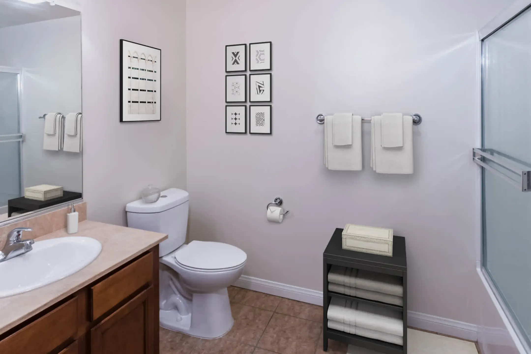 Bathroom - Versailles Koreatown - Los Angeles, CA