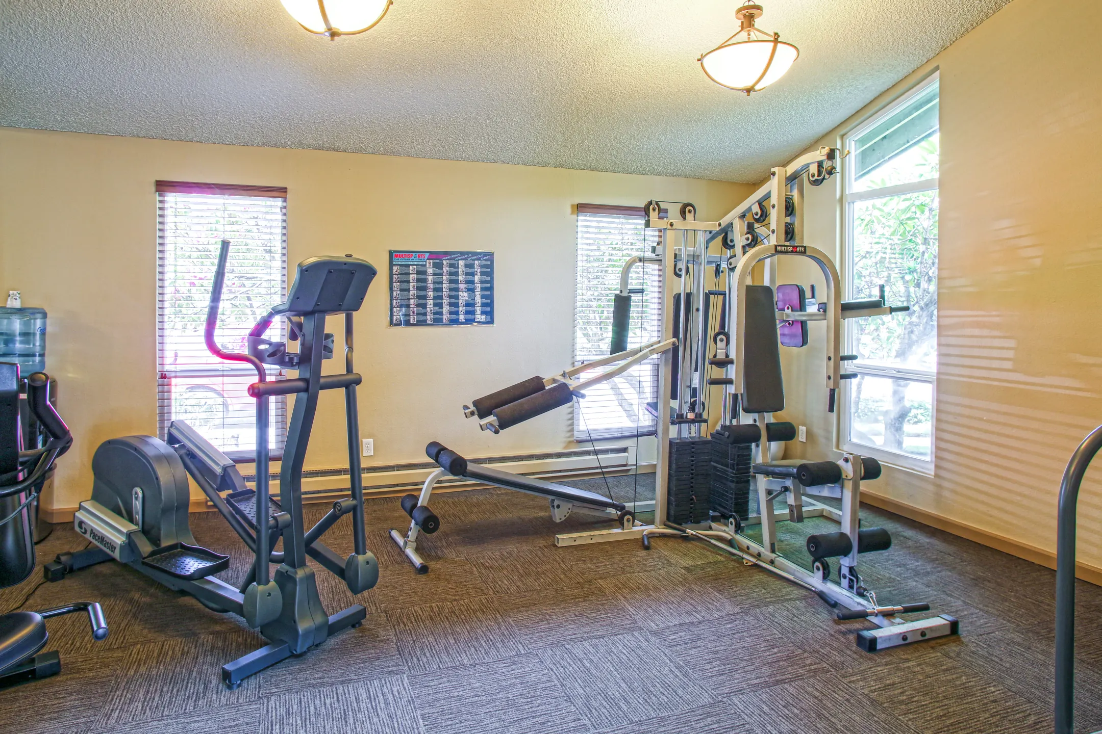 Fitness Weight Room - Sundance Apartments - Lakewood, WA