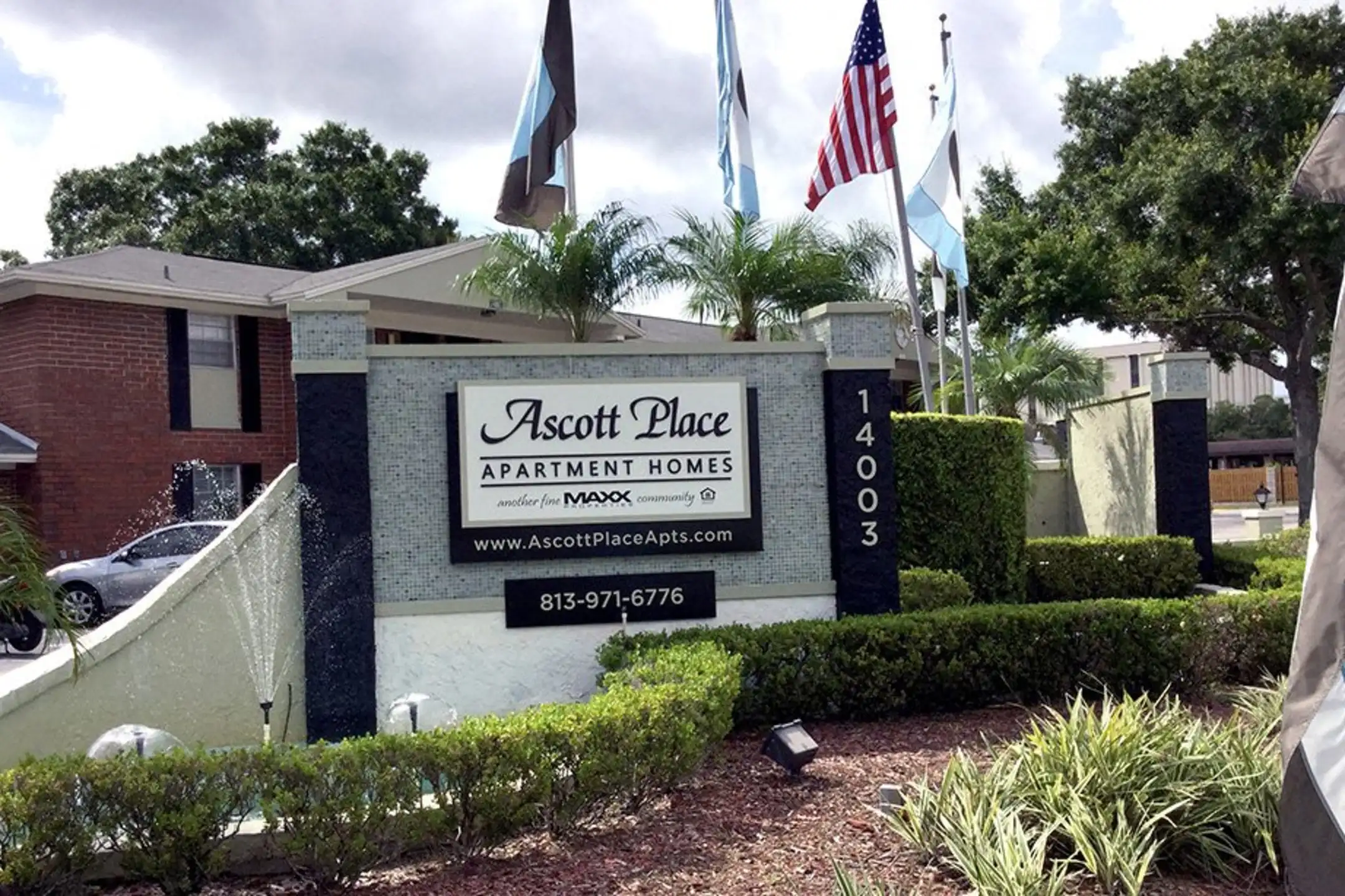Community Signage - Ascott Place Apartments - Tampa, FL