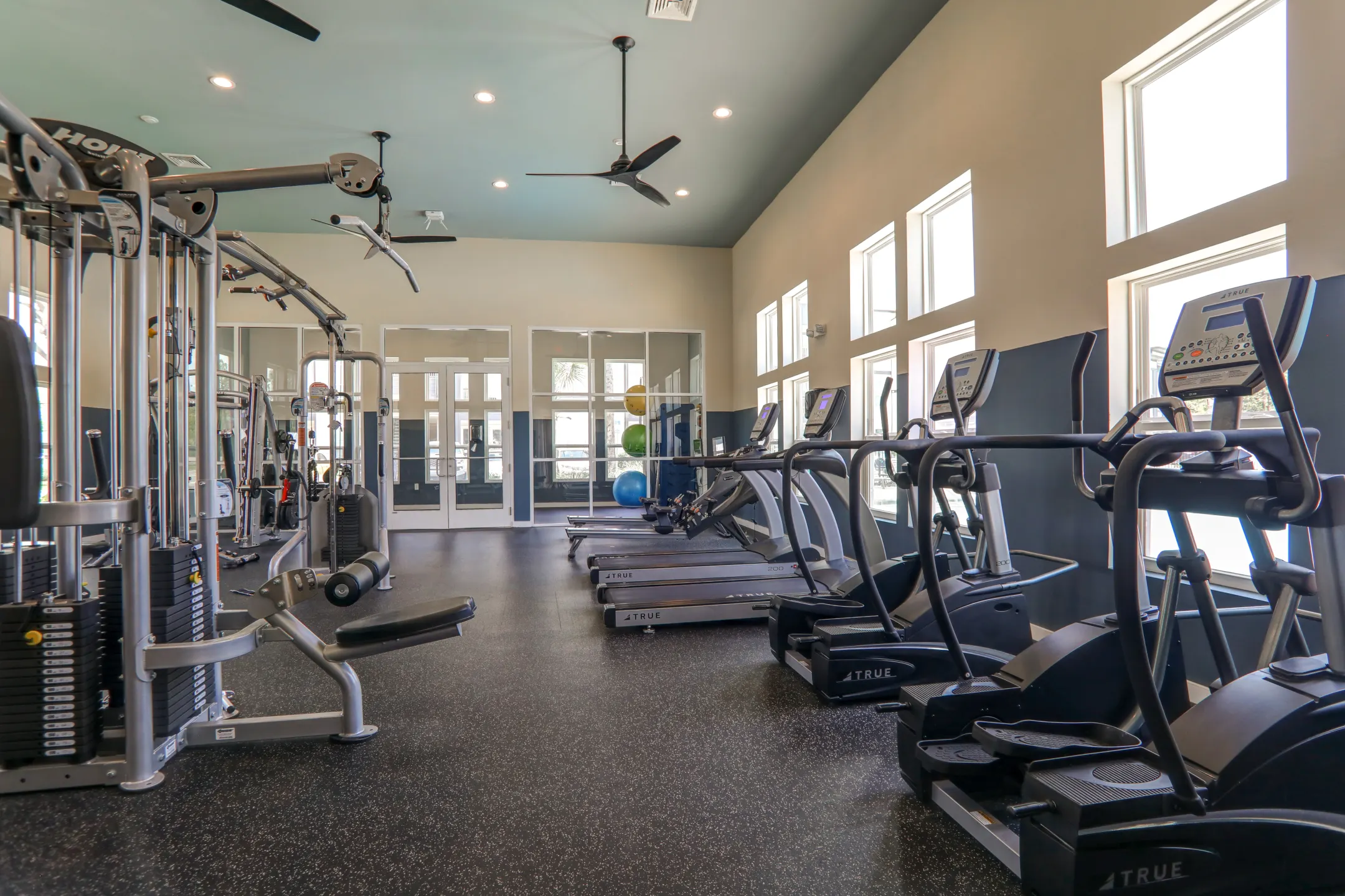 Fitness Weight Room - Preserve at Perdido Apartments - Pensacola, FL