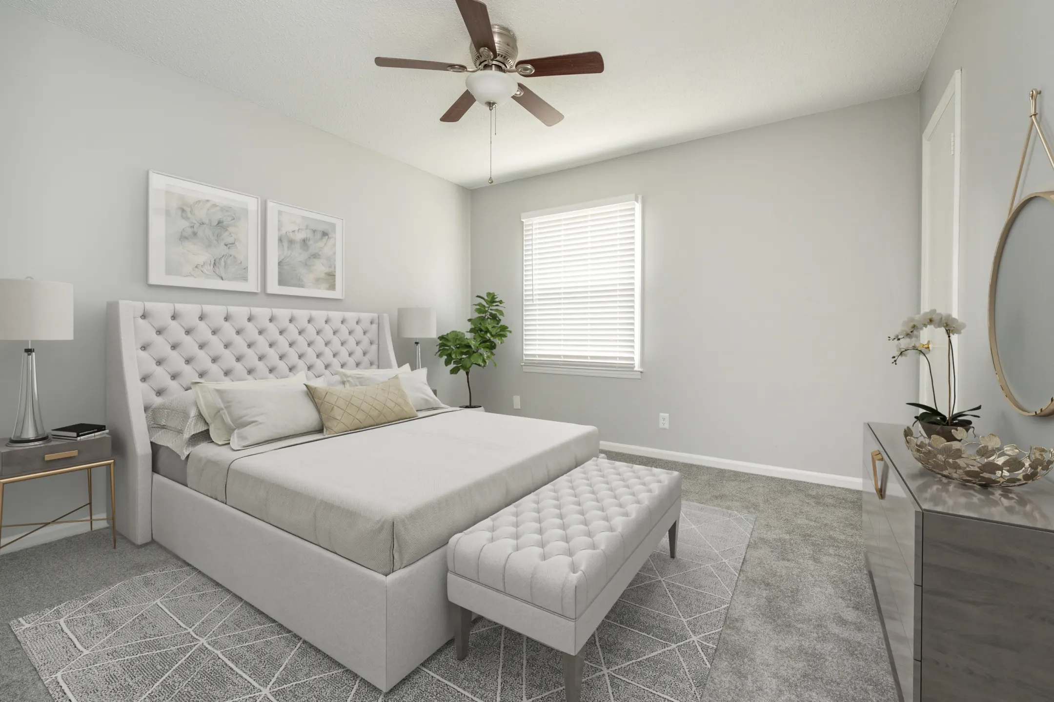 Bedroom - Sage Pointe Apartments & Townhomes - Charlotte, NC