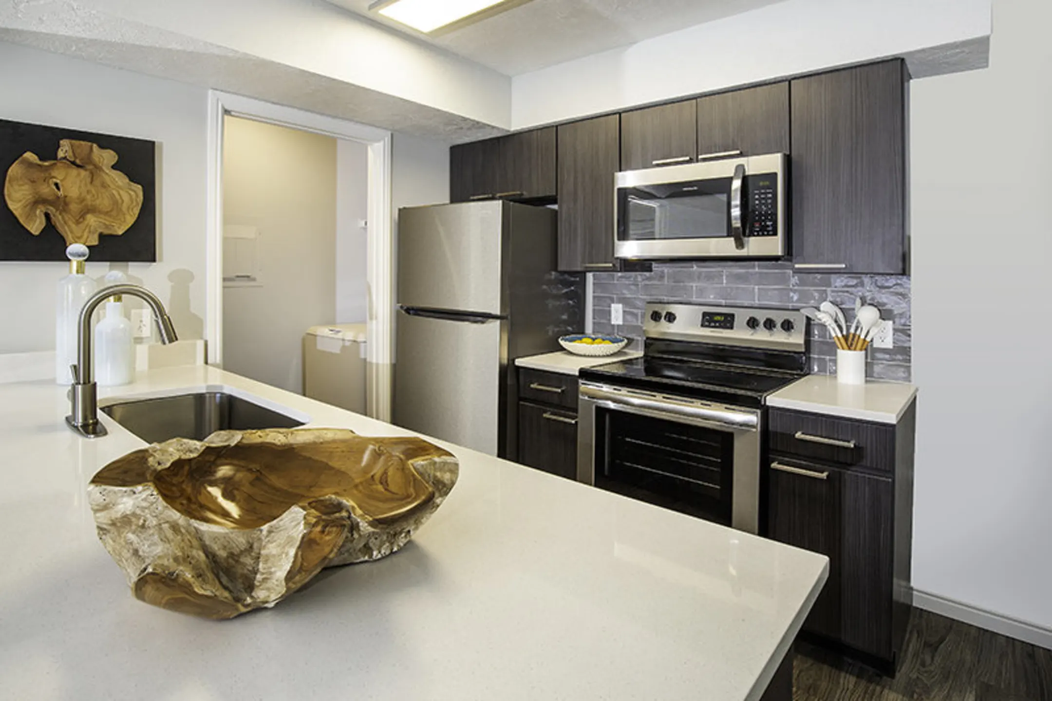 Kitchen - Turnberry Luxury Apartments - Salt Lake City, UT