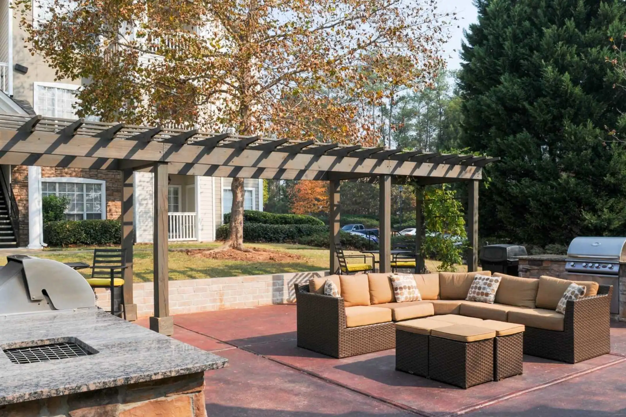 Patio / Deck - The Heights at Towne Lake - Woodstock, GA