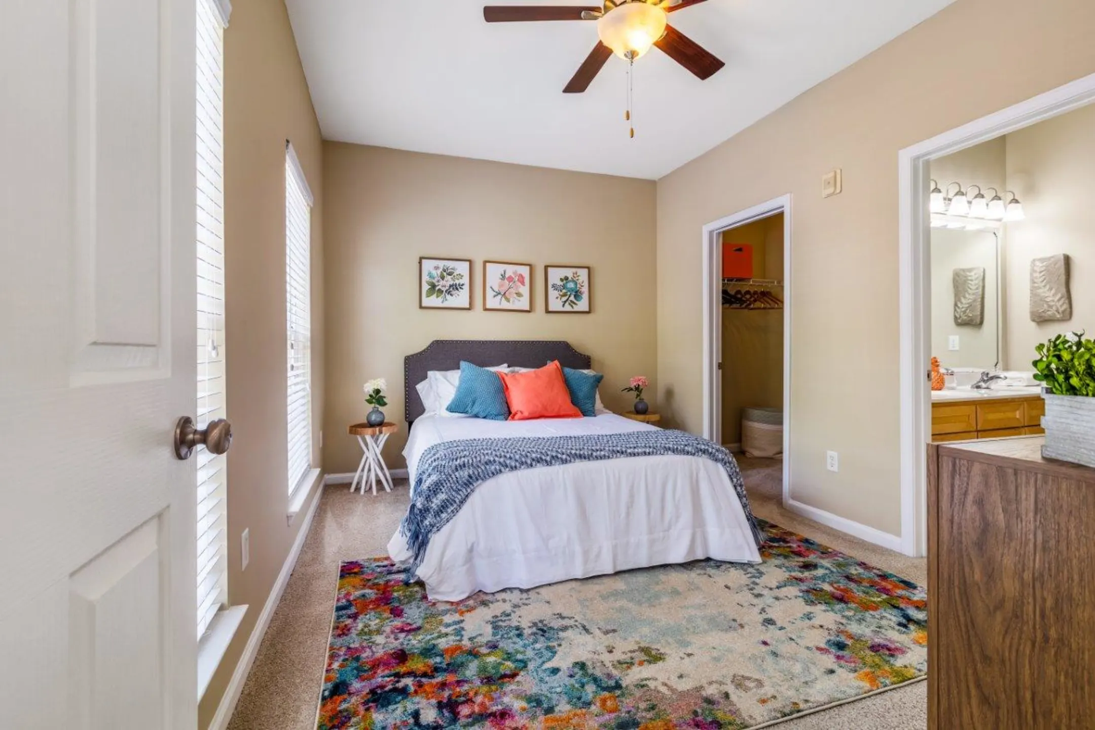 Bedroom - Worthington Luxury Apartments - Charlotte, NC