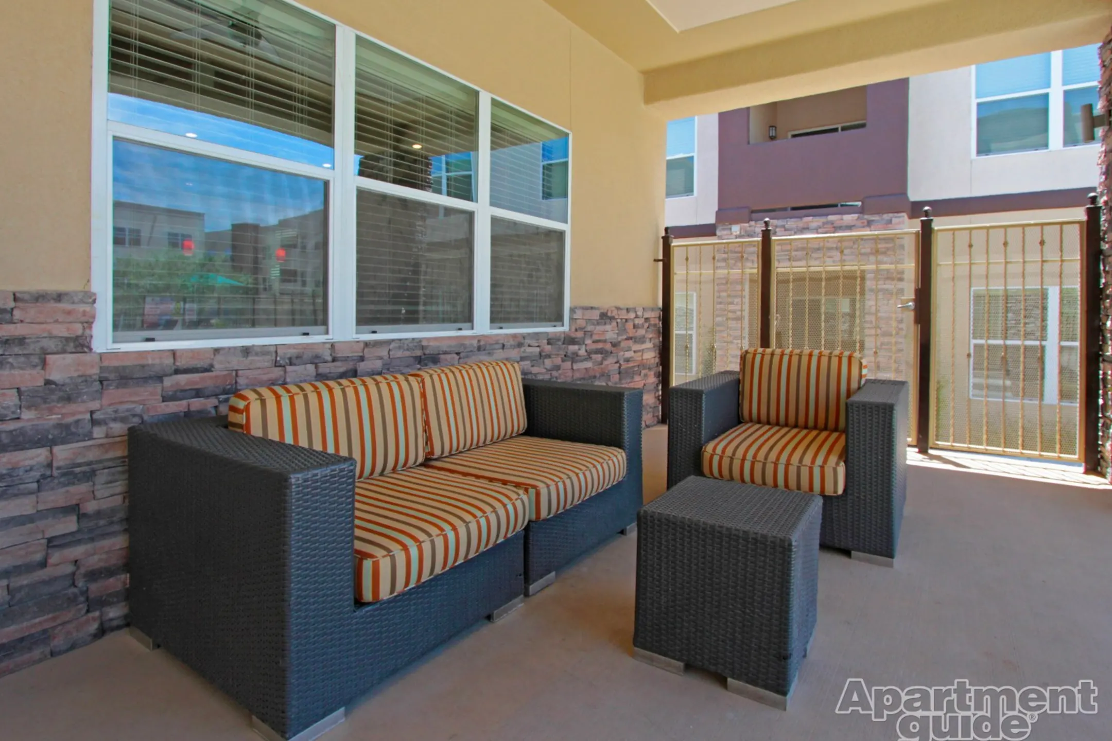 Patio / Deck - Villas at Helen Troy Apartments - El Paso, TX