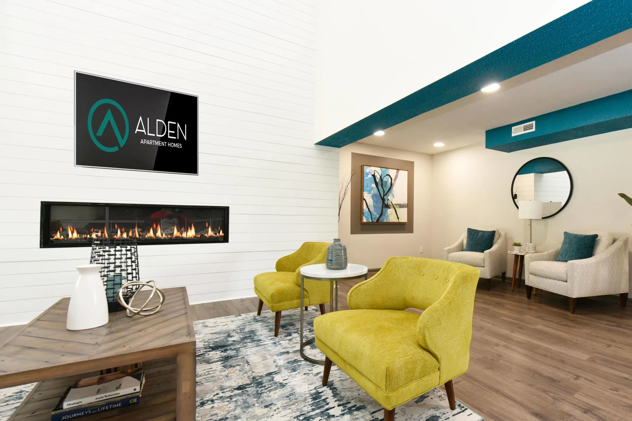 Living Room - Alden Apartment Homes - Hixson, TN