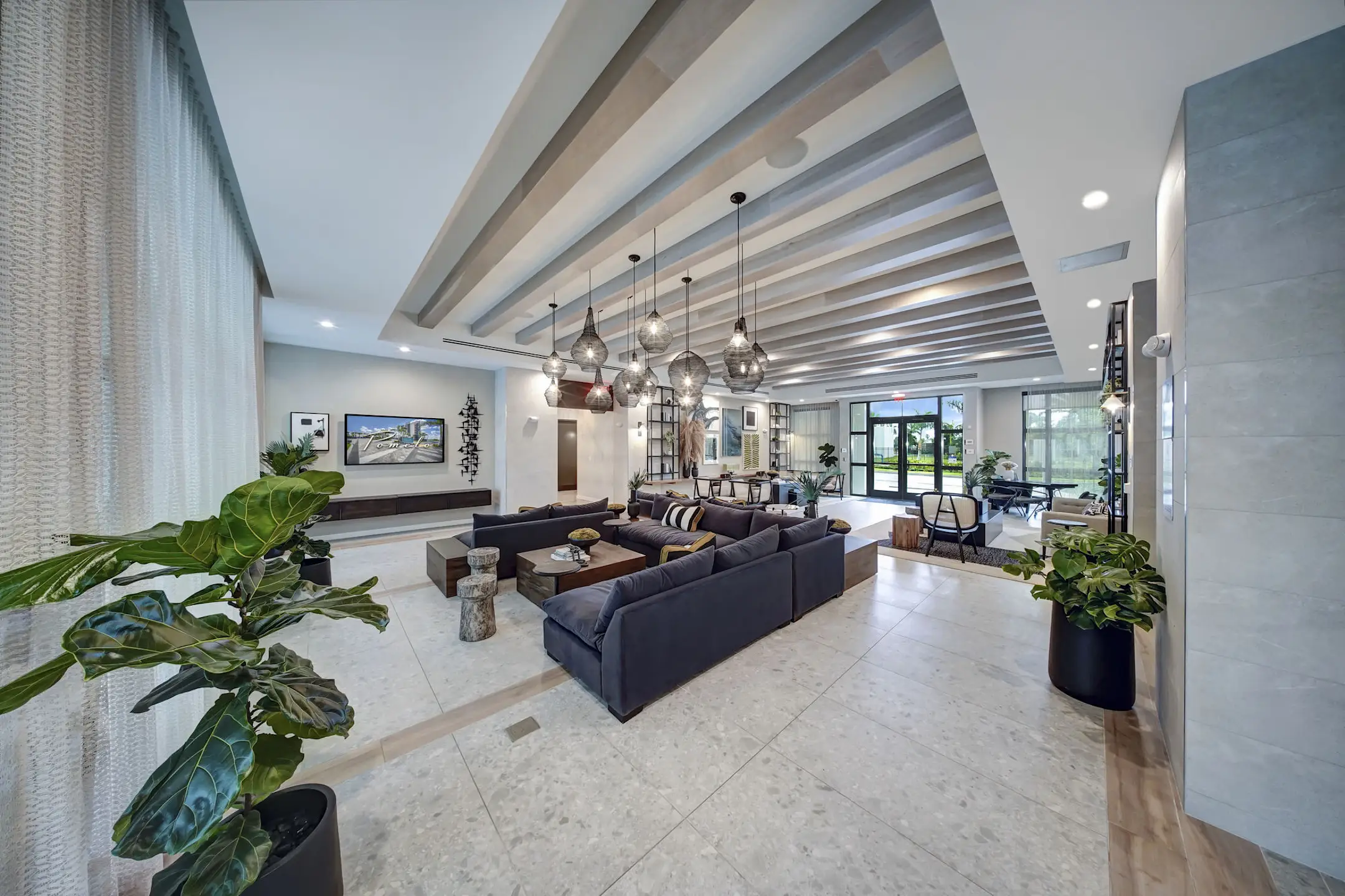 Living Room - The Pomelo - Miami Gardens, FL