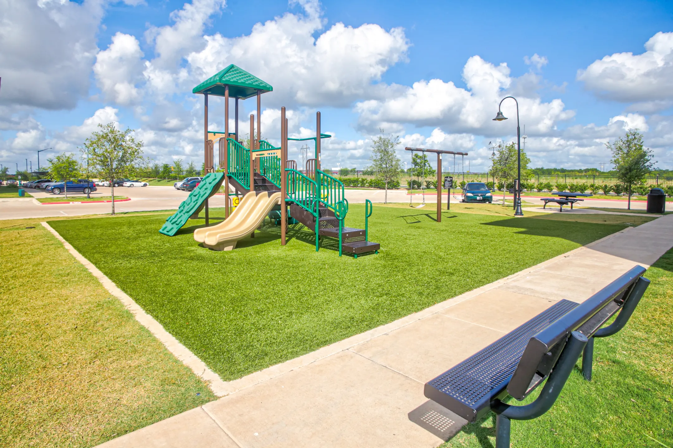Playground - Highland Villas Apartments - Bryan, TX