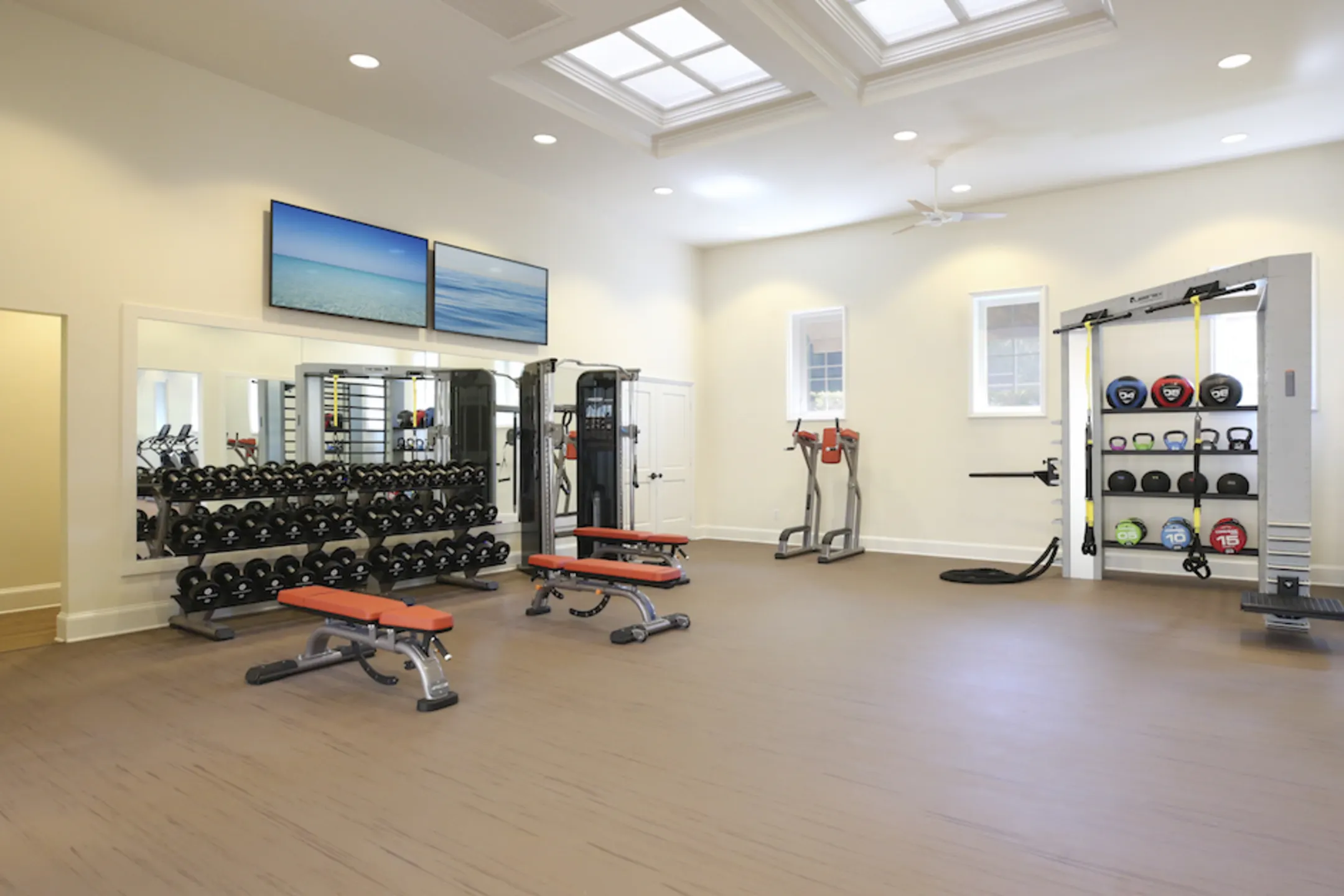 Fitness Weight Room - Newport Bluffs - Newport Beach, CA