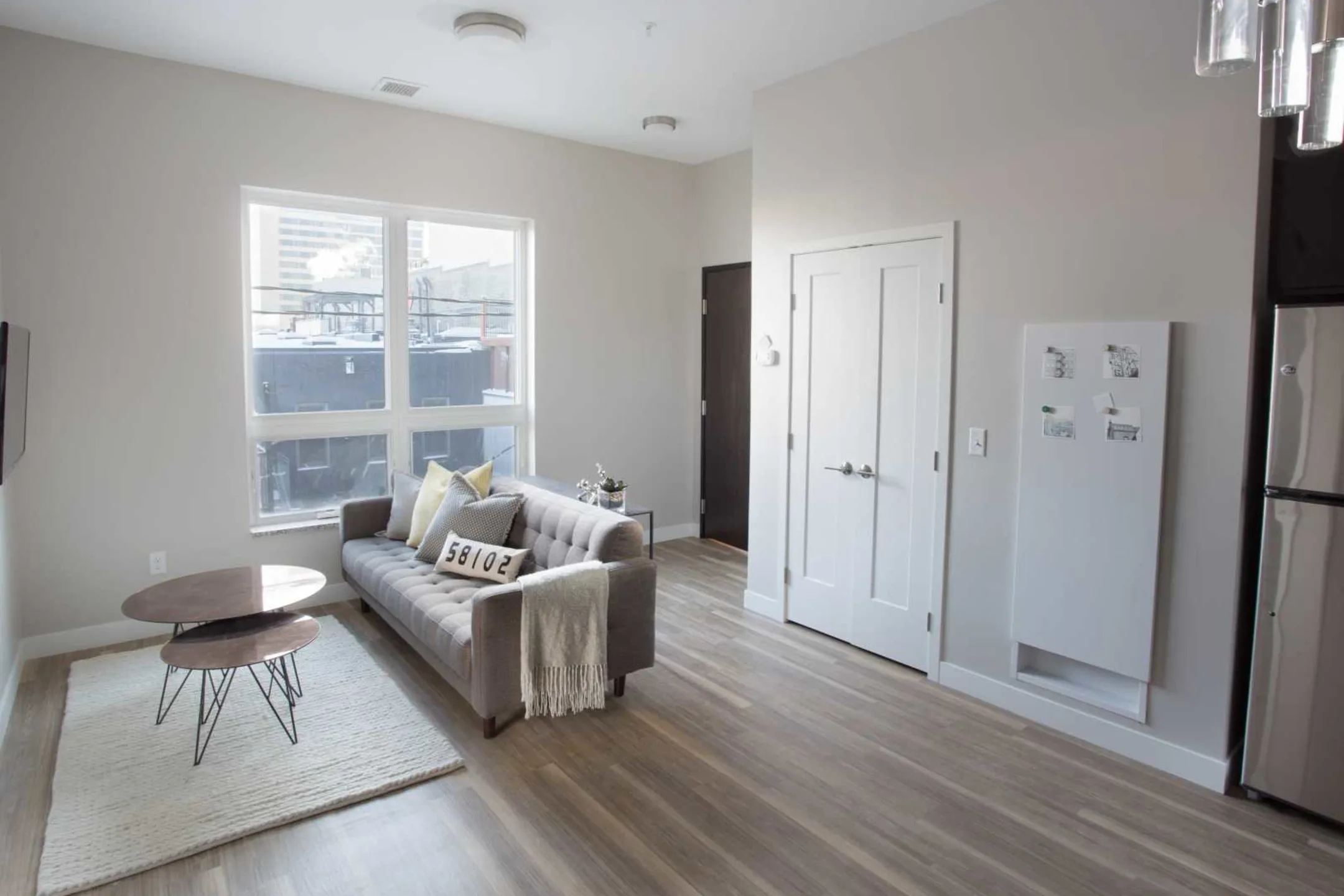 Living Room - RoCo Apartments-Downtown Fargo - Fargo, ND