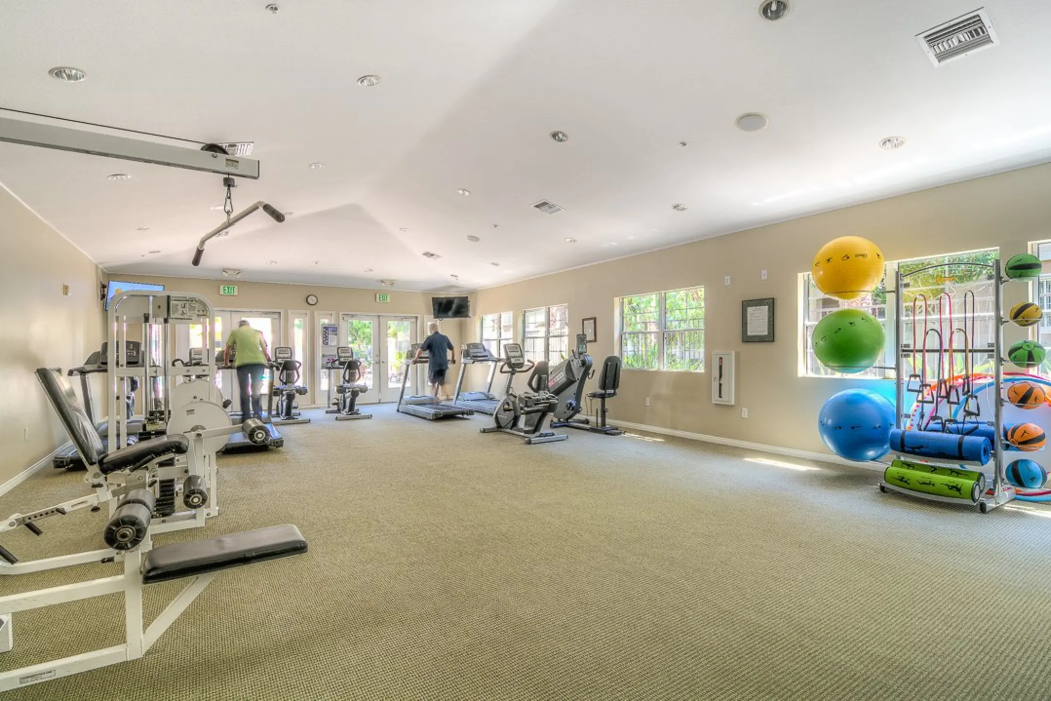Fitness Weight Room - Palm Island Senior Living +55 - Fountain Valley, CA