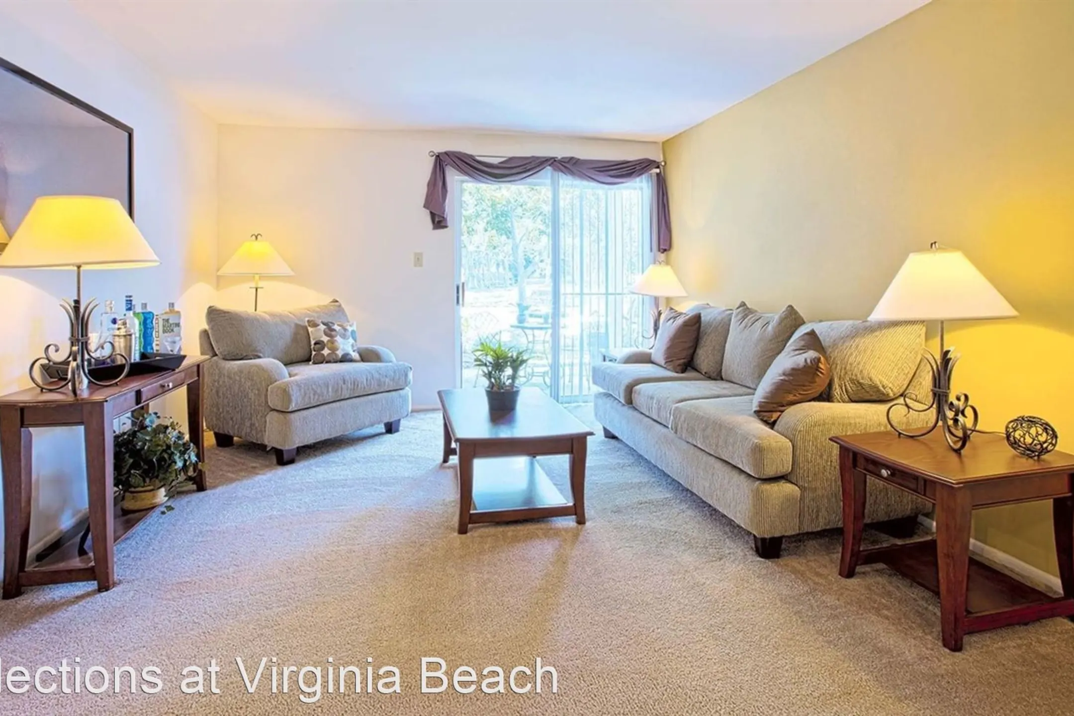 Living Room - Reflections at Virginia Beach - Virginia Beach, VA