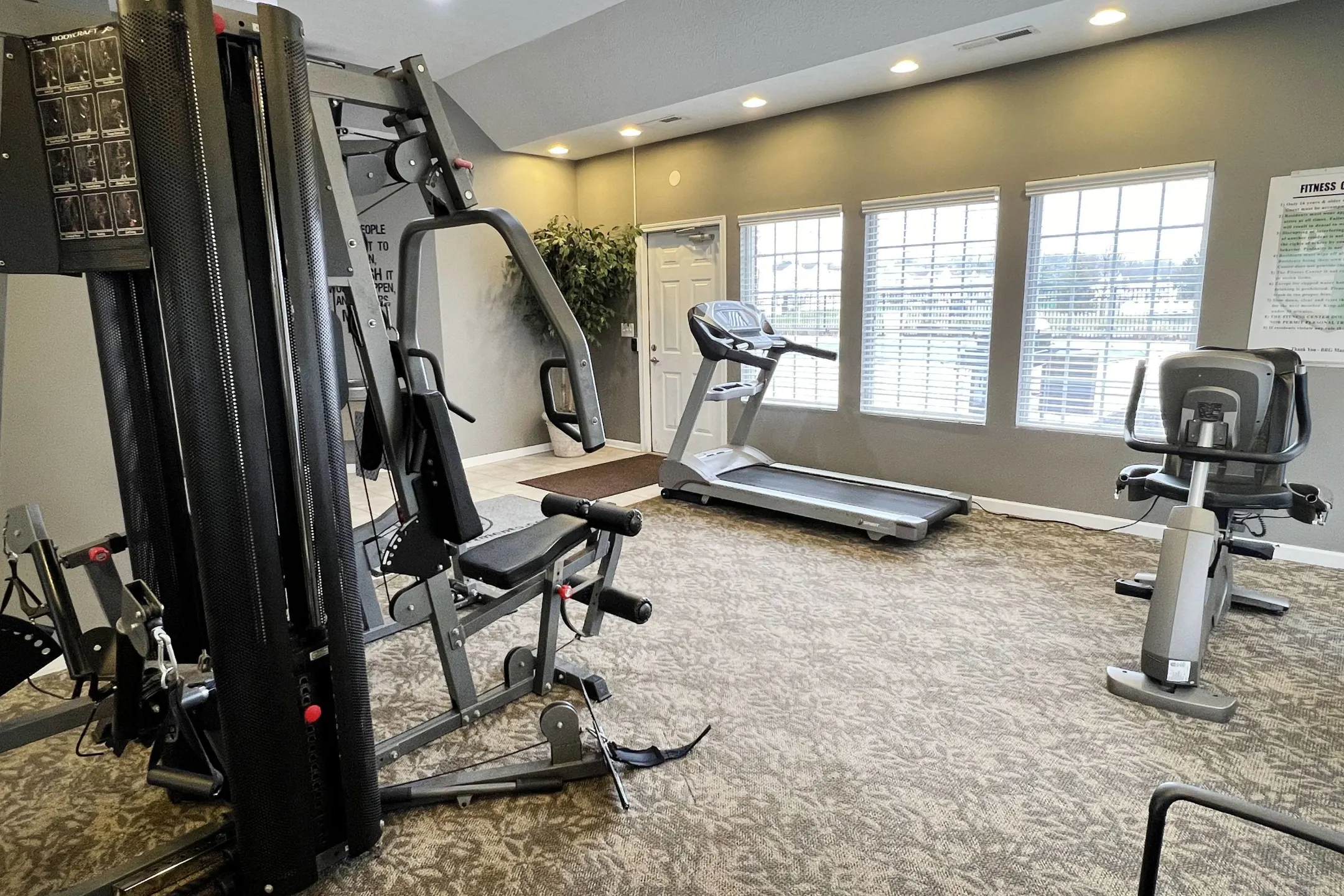 Fitness Weight Room - Brookfield Village Apartments - Grove City, OH