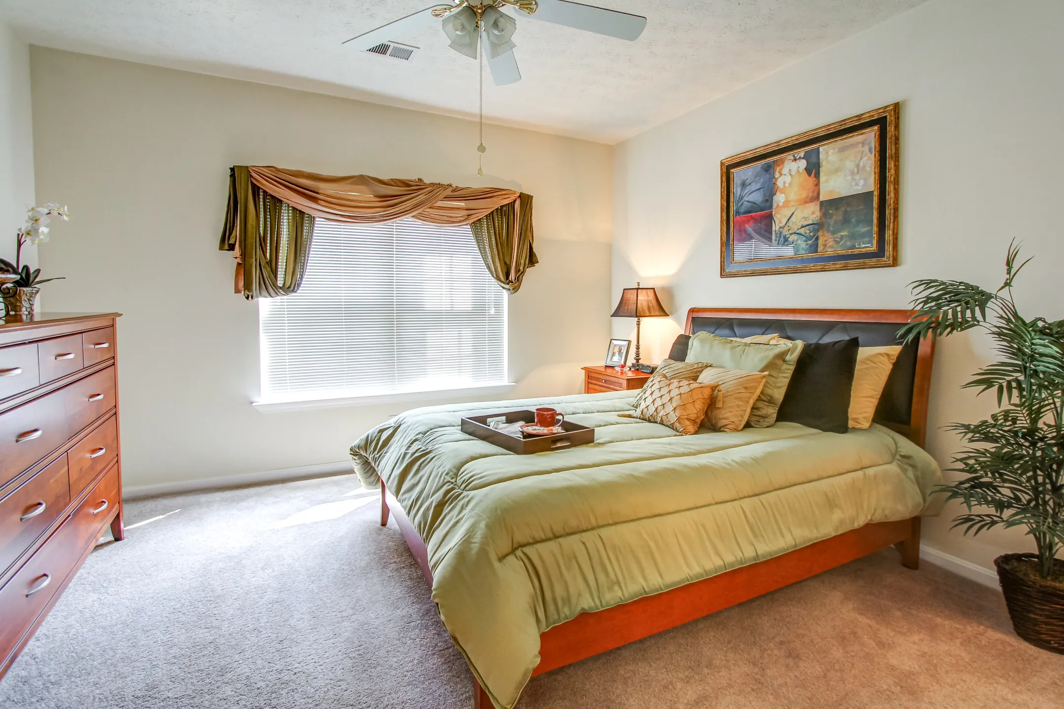 Bedroom - Blankenbaker Crossings Apartments - Louisville, KY