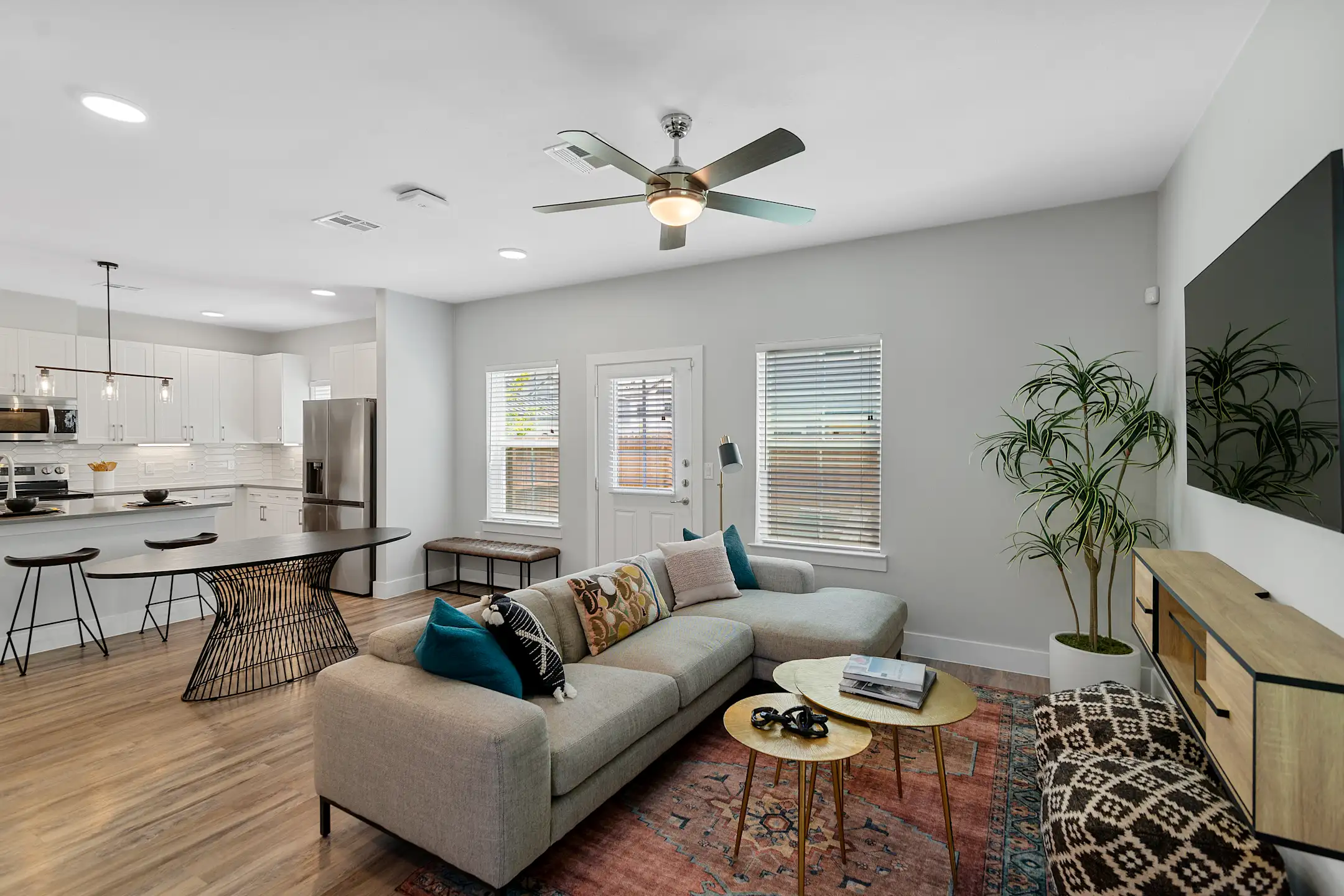 Living Room - Villas at Birnham Woods. - Spring, TX