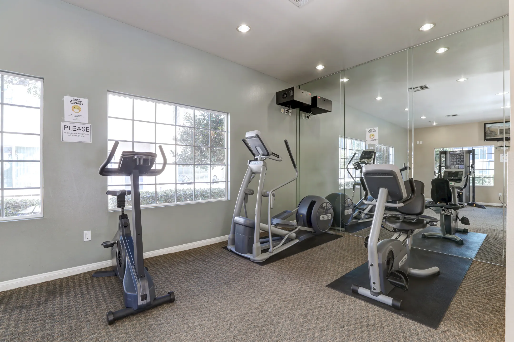 Fitness Weight Room - Briarwood Square - Stanton, CA