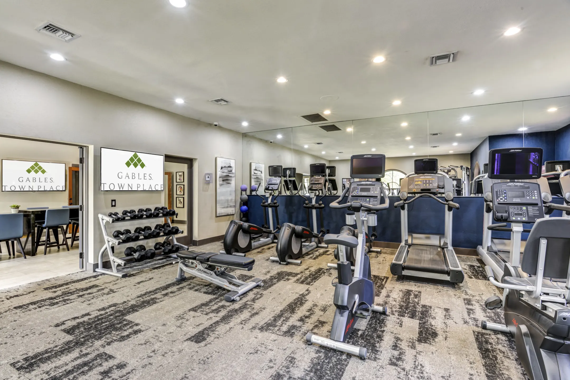 Fitness Weight Room - Gables Town Place - Boca Raton, FL