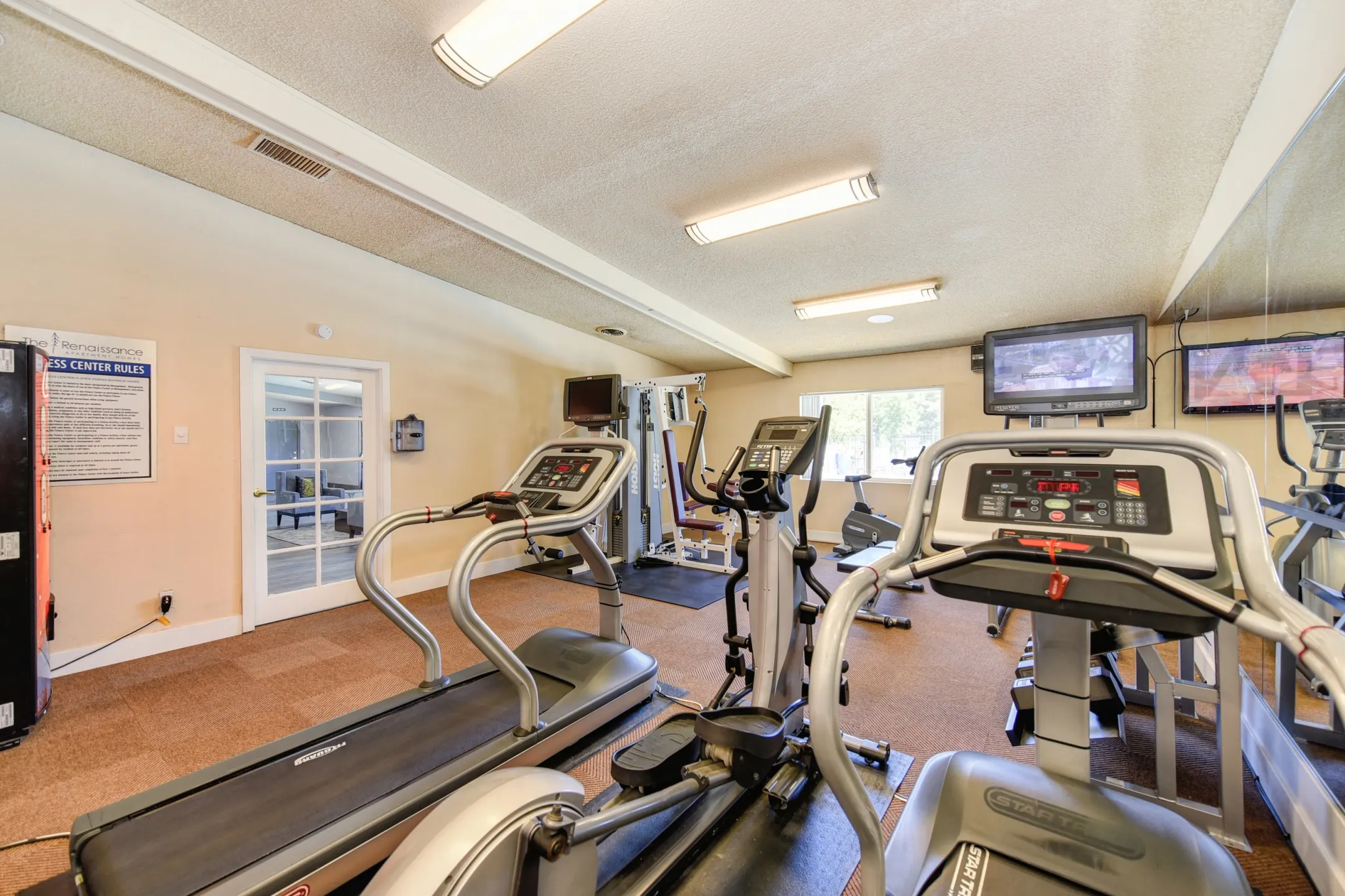 Fitness Weight Room - The Renaissance - Citrus Heights, CA