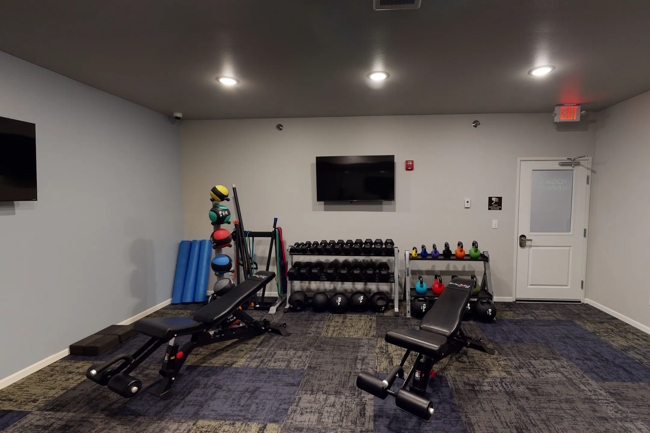 Fitness Weight Room - First Street Lofts - Bismarck, ND