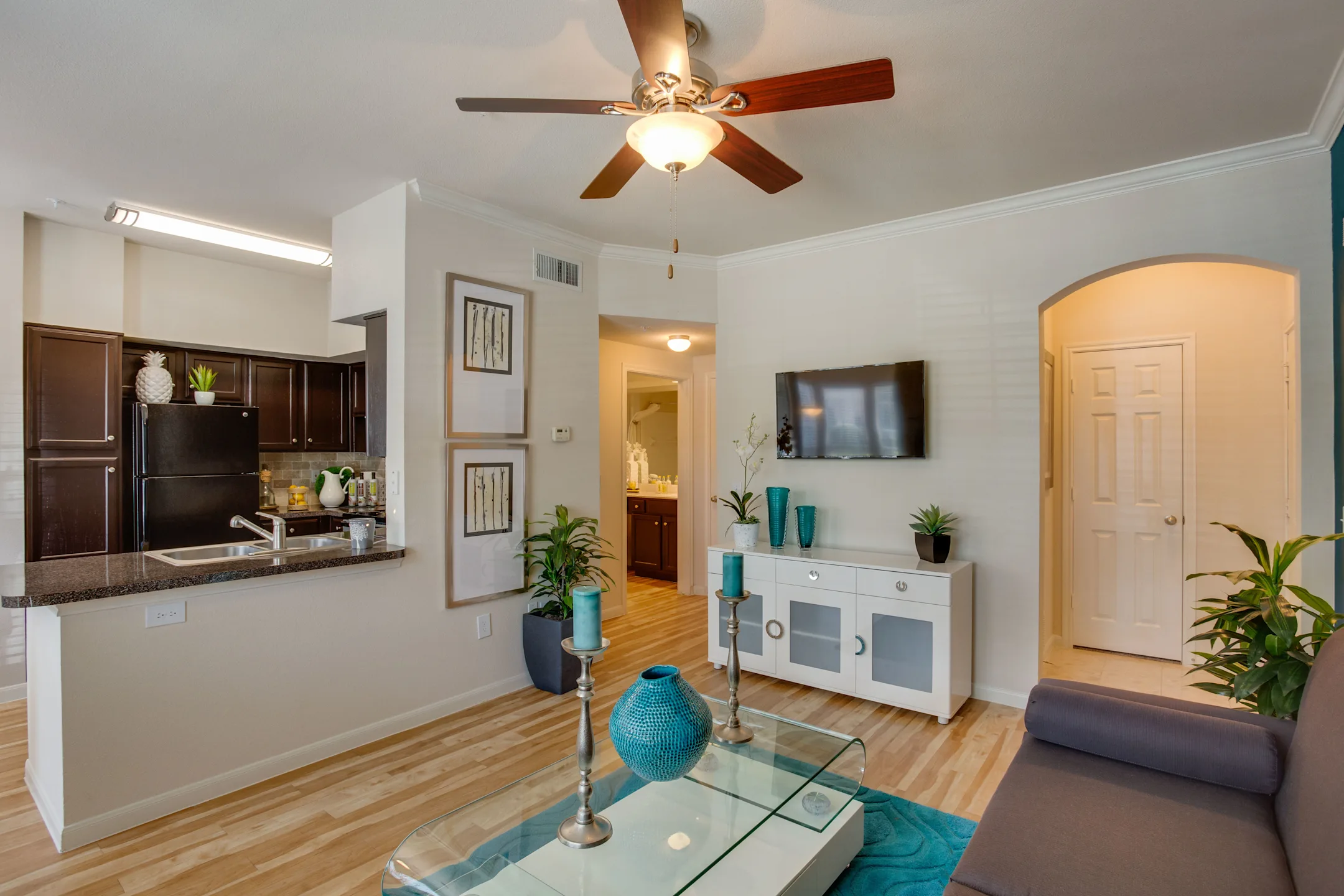 Living Room - Raveneaux - Houston, TX