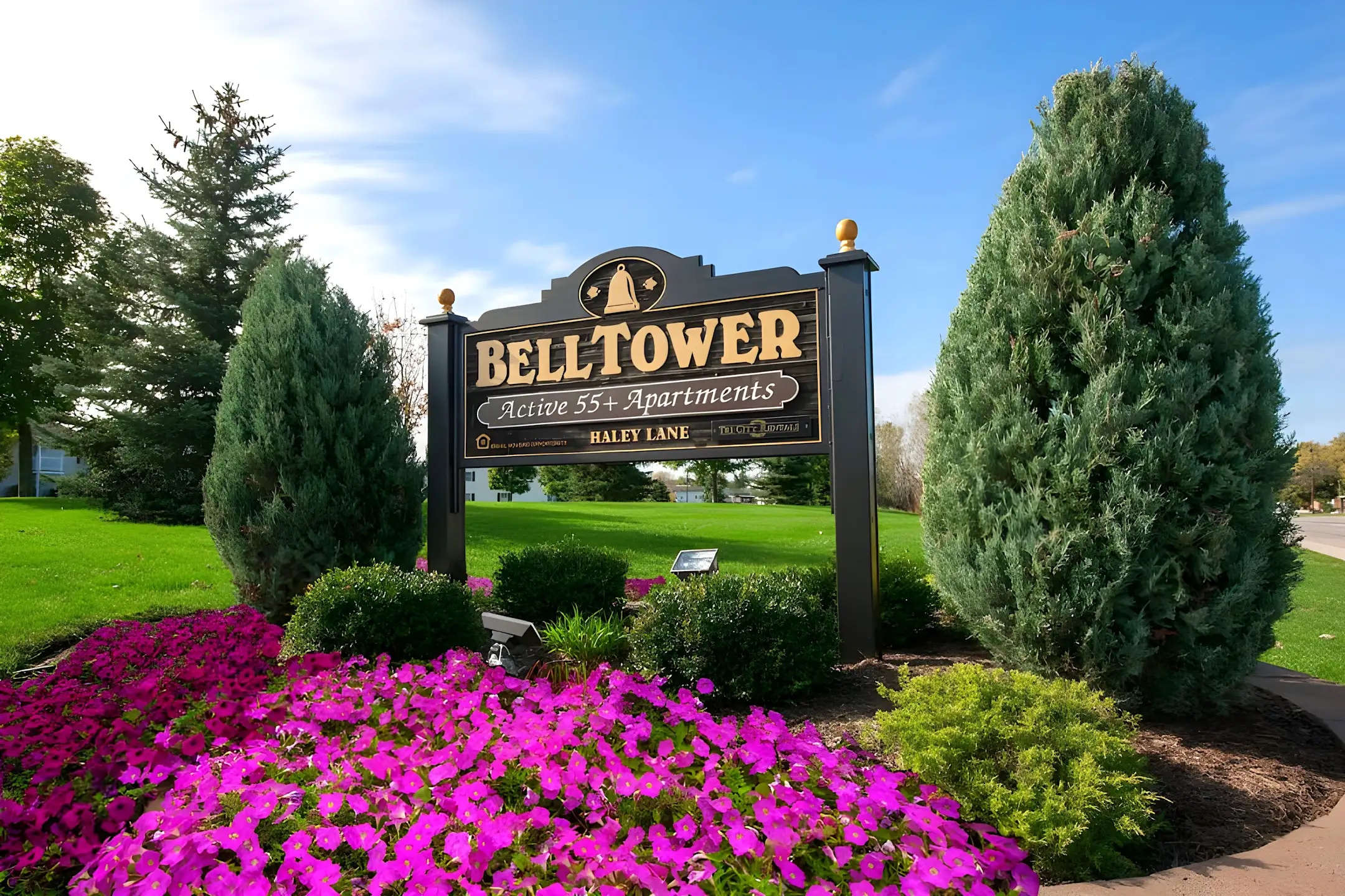 Community Signage - Bell Tower Apartments - 55+ - Buffalo, NY