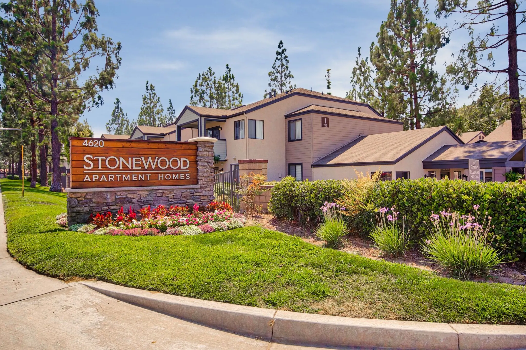 Community Signage - Stonewood Apartment Homes - Riverside, CA
