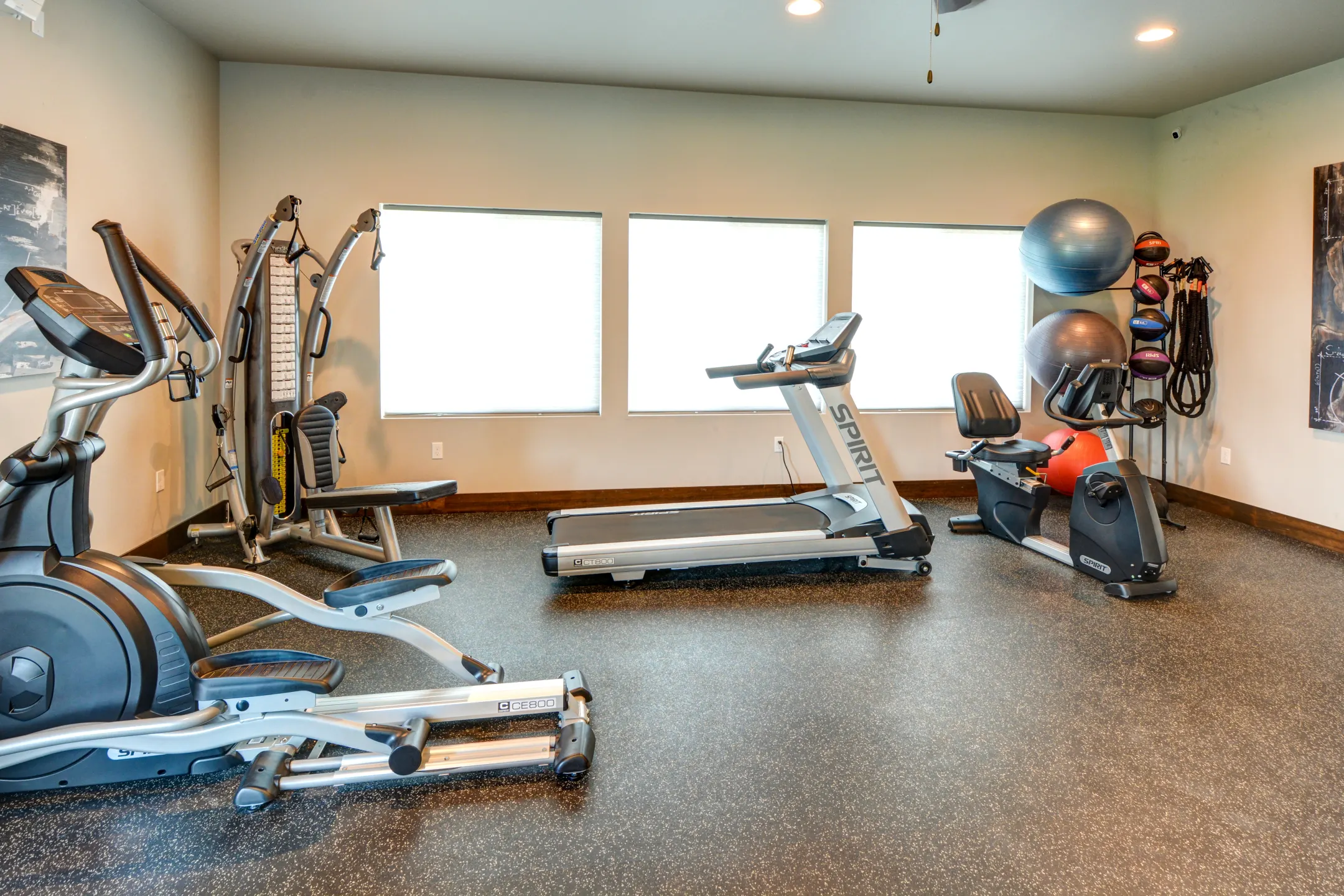 Fitness Weight Room - Bel Cielo Apartments - Post Falls, ID