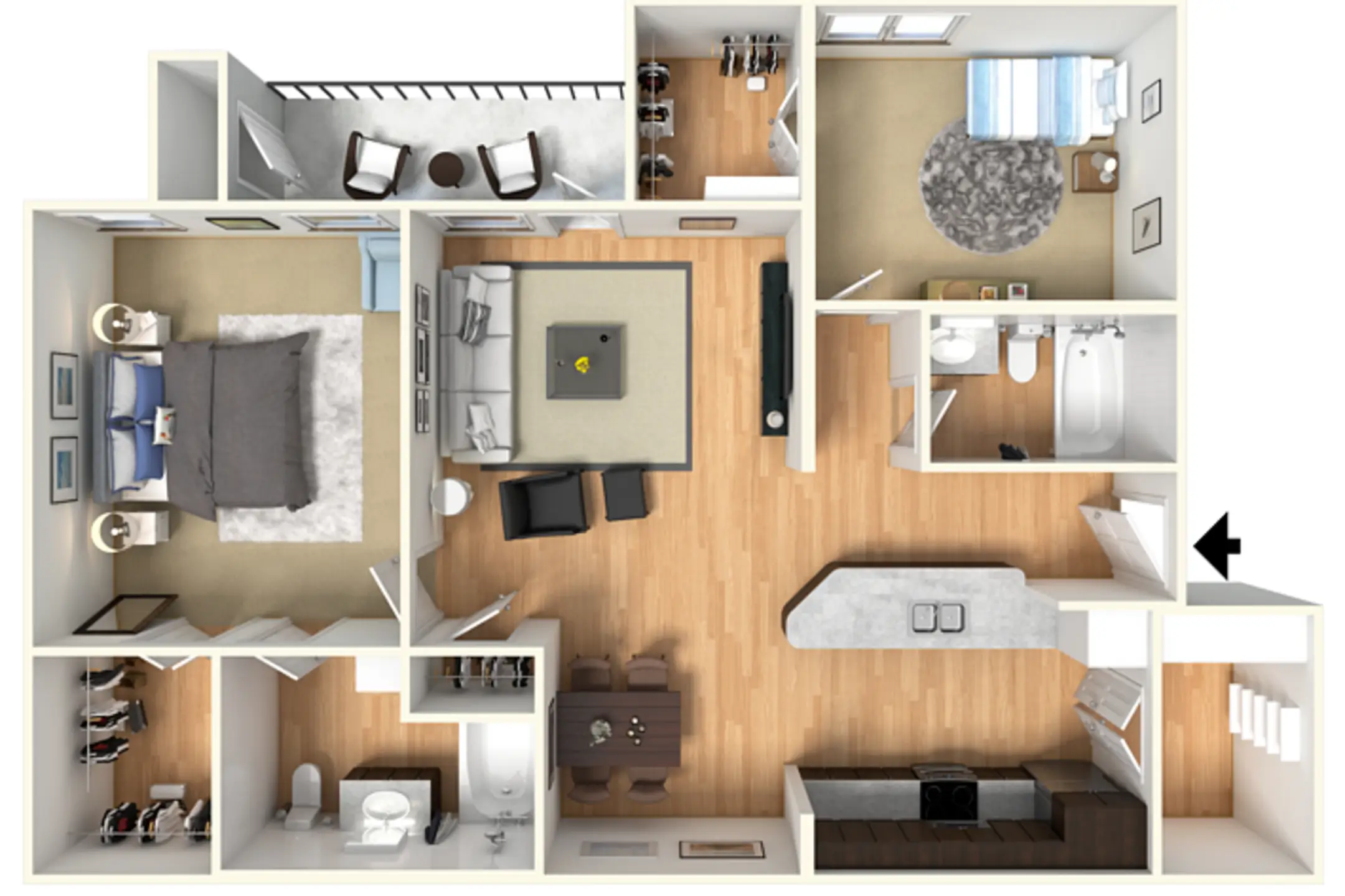 Jamestown Place Apartments - Bossier City, LA