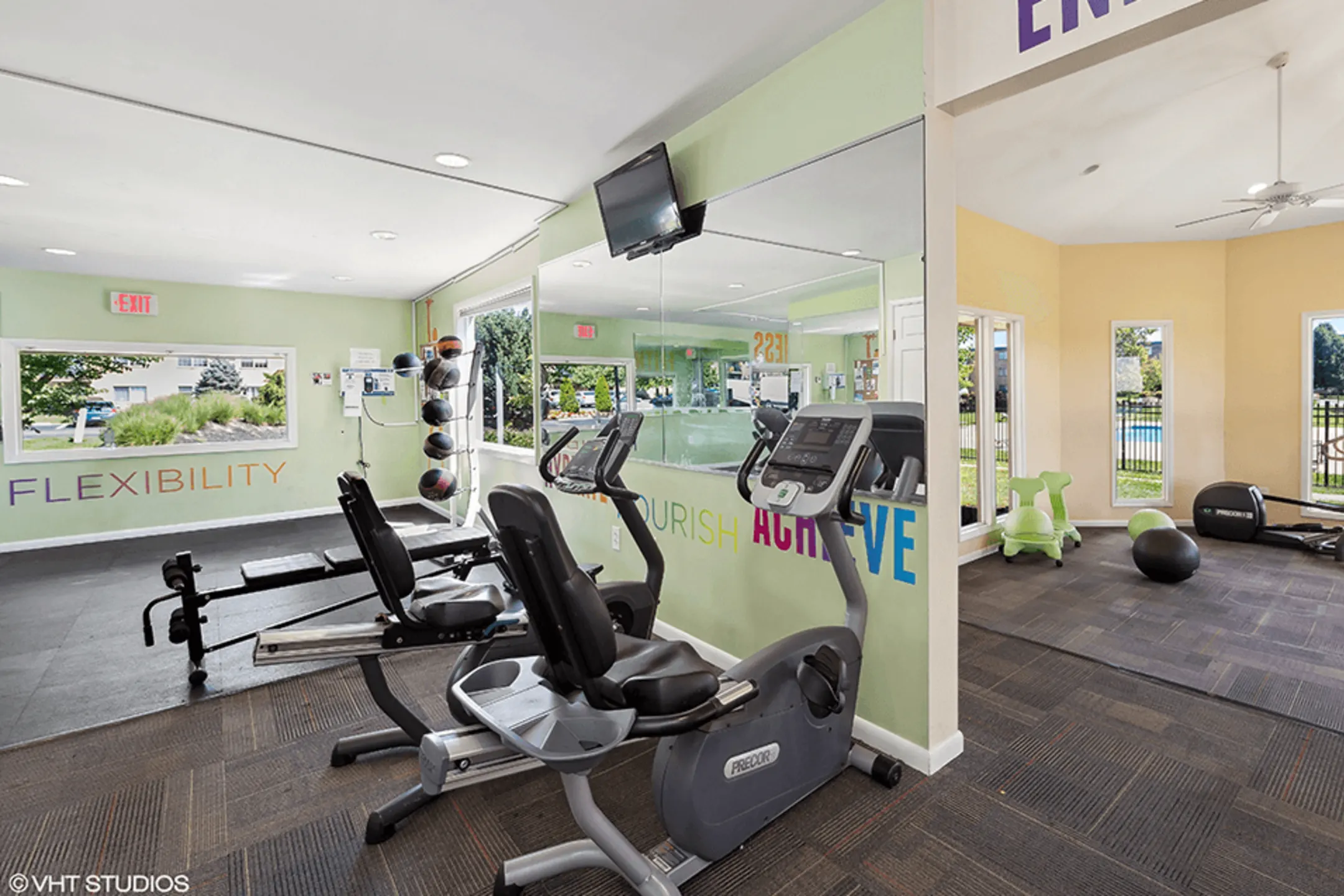 Fitness Weight Room - Lakota Lake Apartments - West Chester, OH