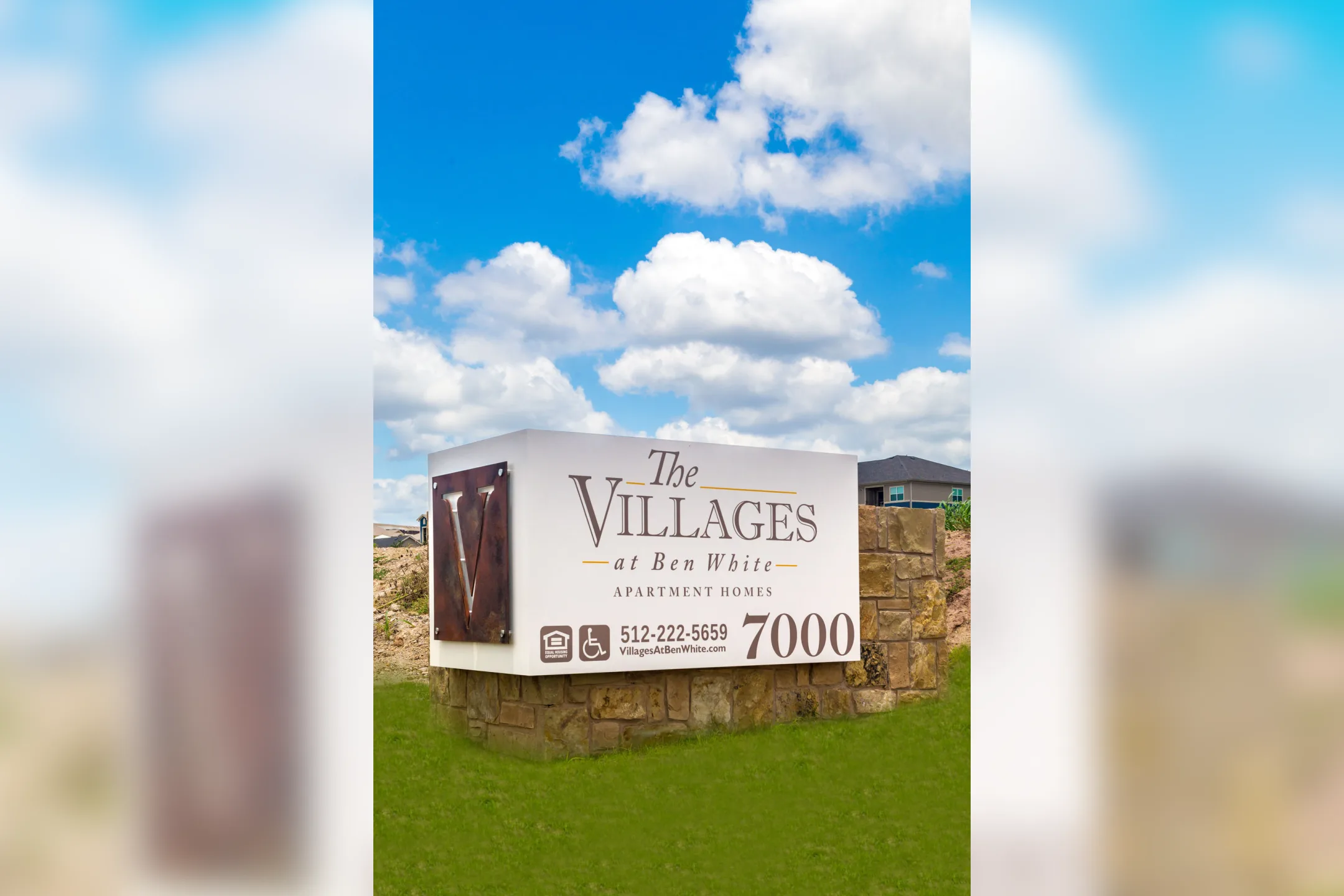 Community Signage - The Villages at Ben White 55+ - Austin, TX