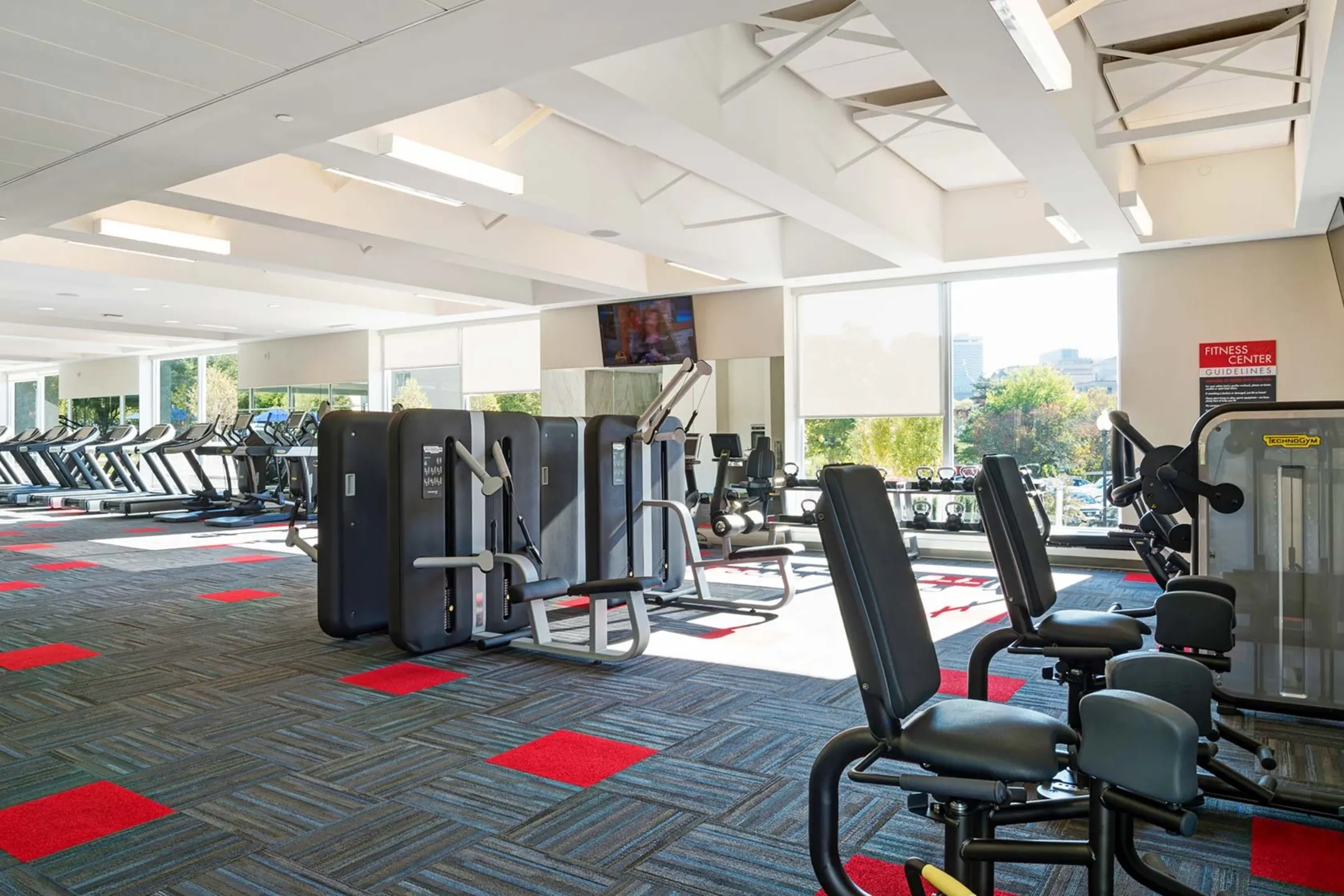 Fitness Weight Room - Park Towne Place Premier Apartment Homes - Philadelphia, PA