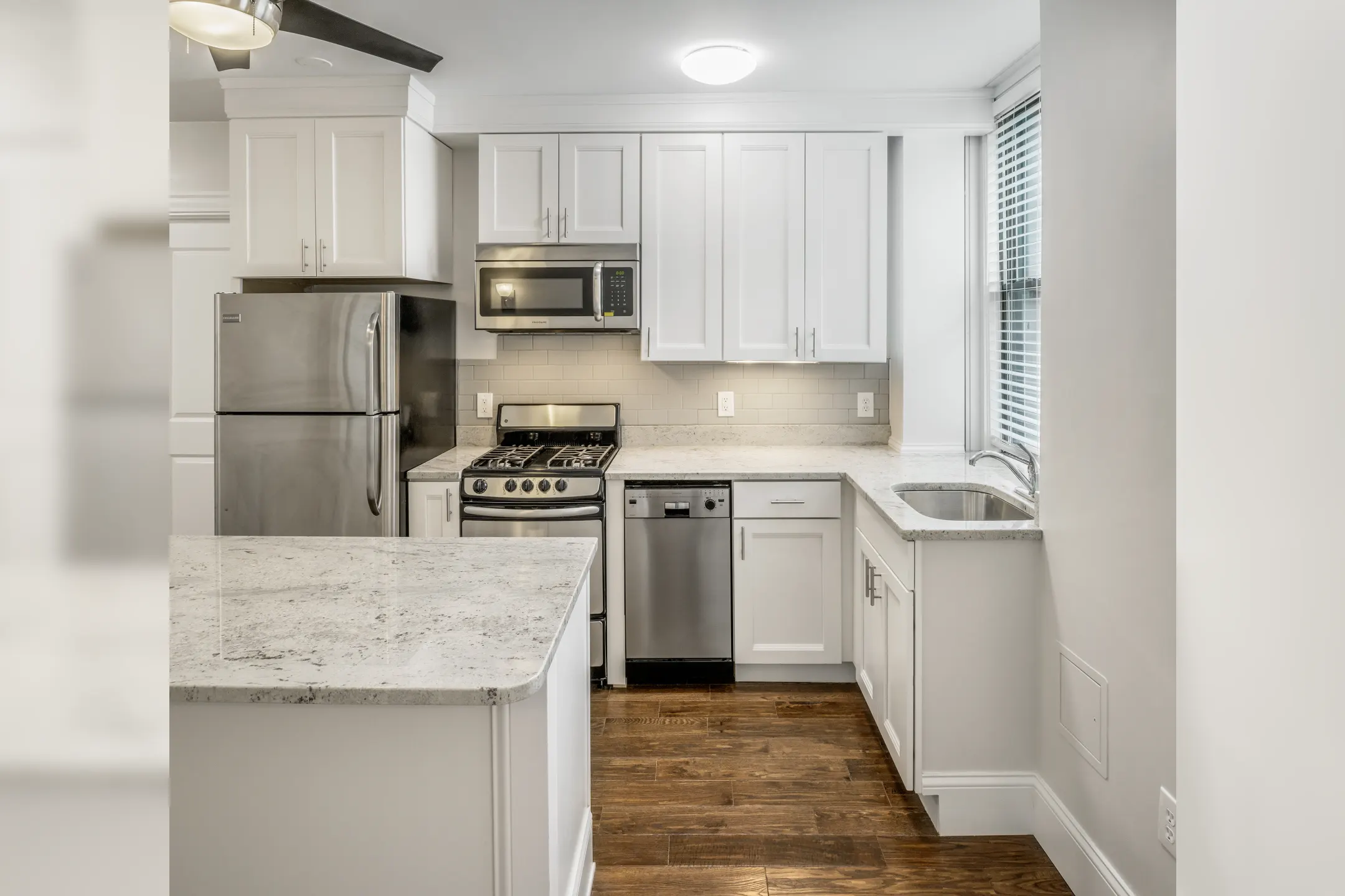 Kitchen - The Parkside Luxury Apartments - Boston, MA