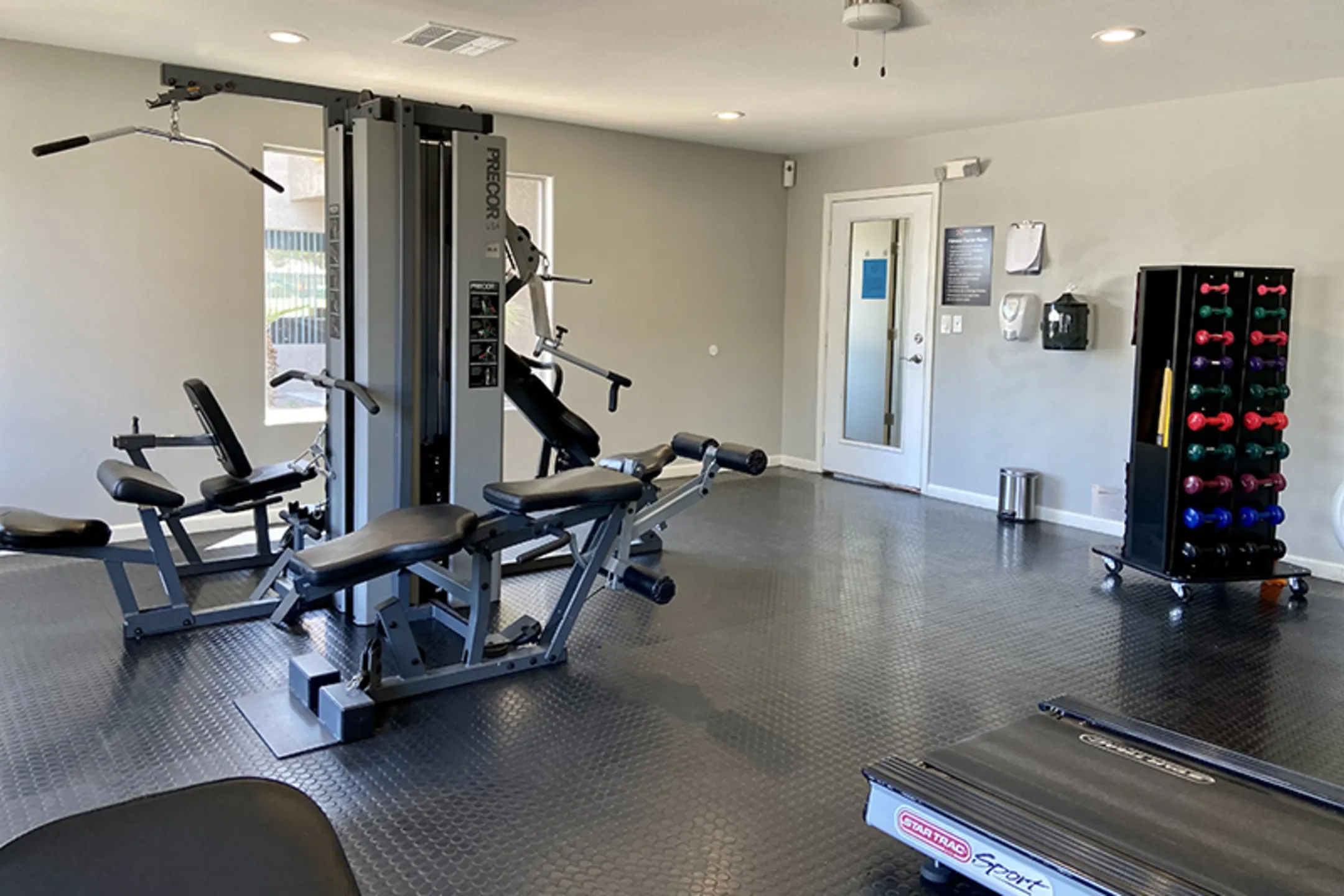 Fitness Weight Room - 20 Fifty One Apartments - Las Vegas, NV