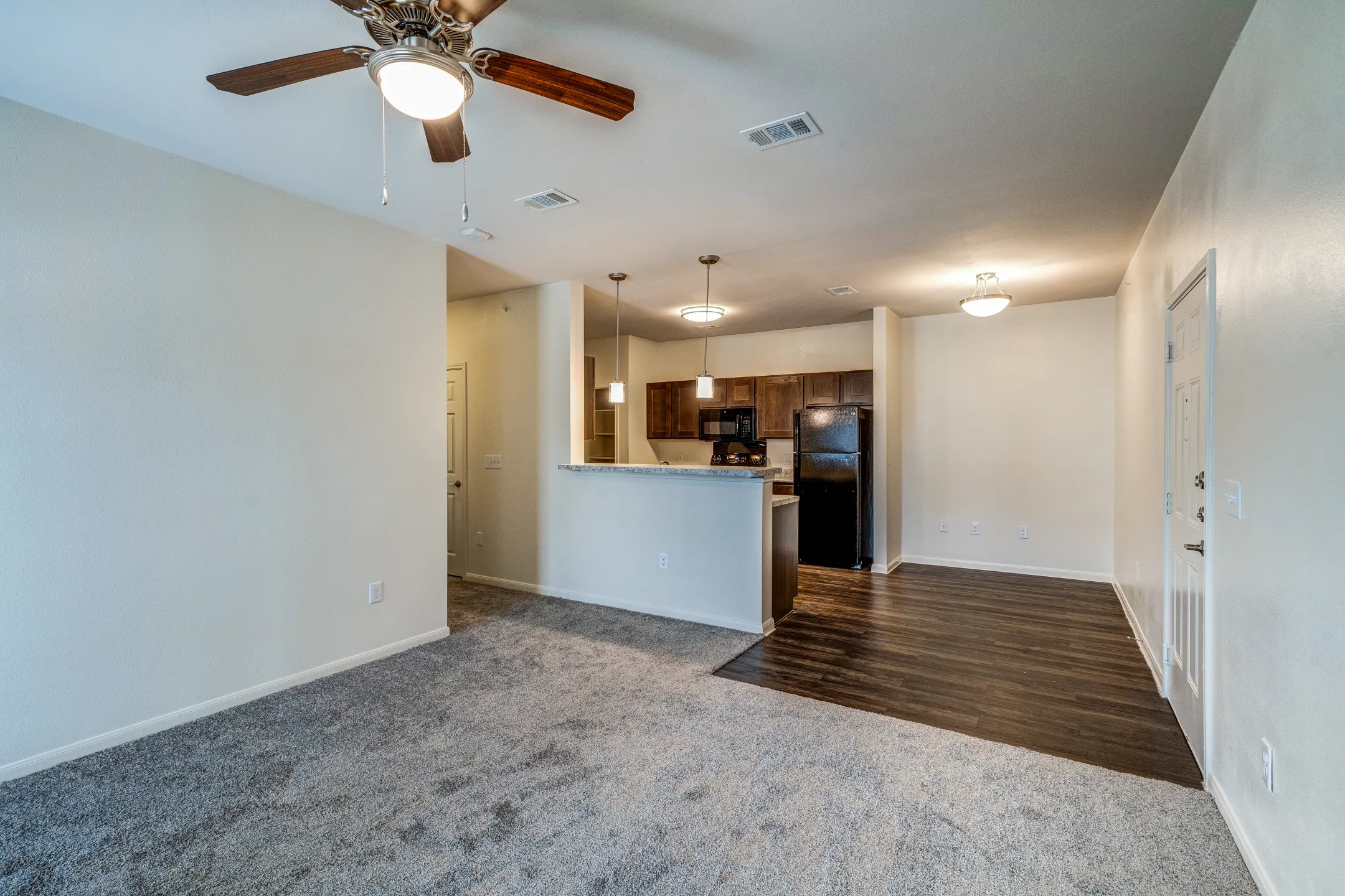 Living Room - Trails at Leon Creek Apartment Homes - San Antonio, TX